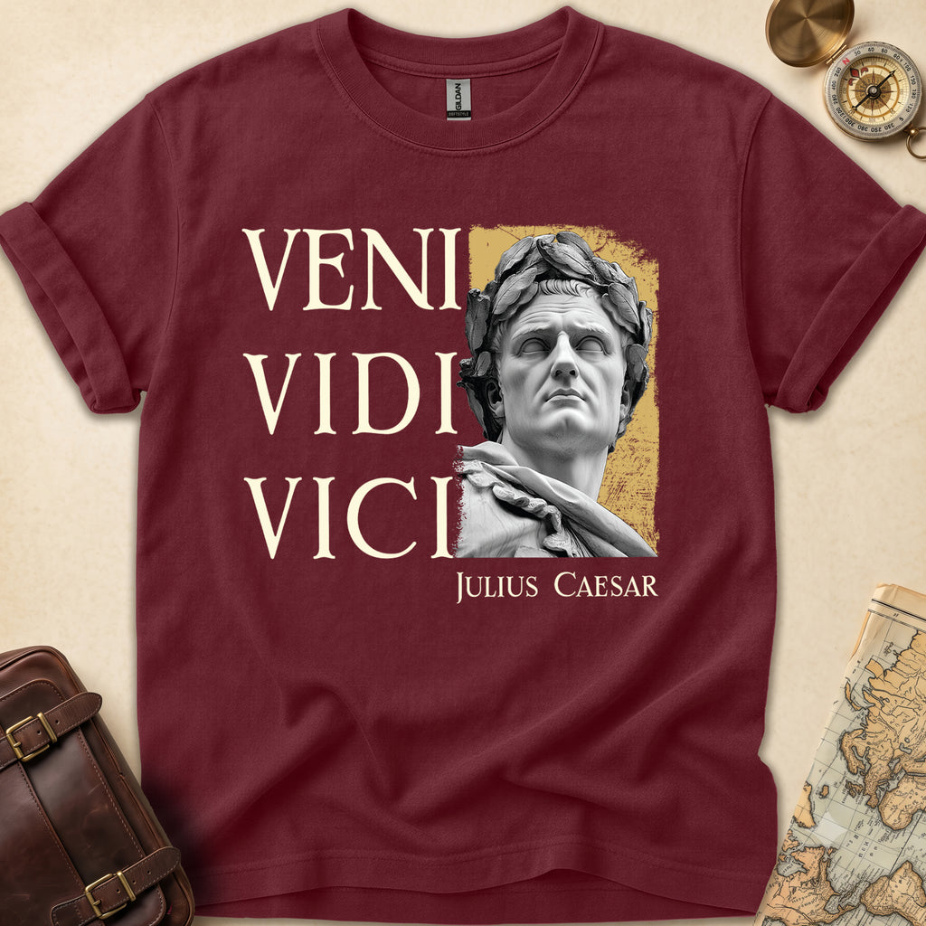 Veni Vidi Vici Julius Caesar T-Shirt