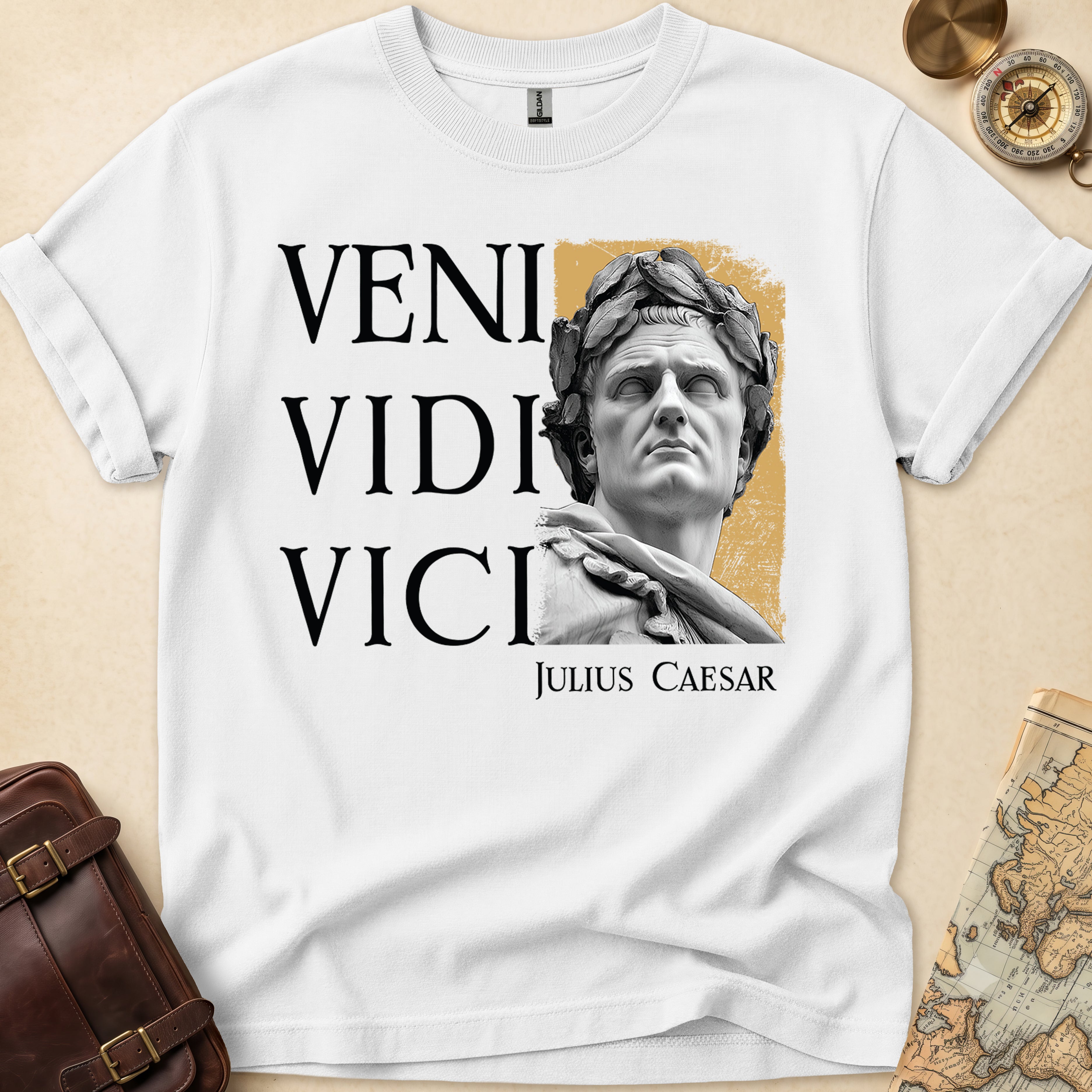 Veni Vidi Vici Julius Caesar T-Shirt