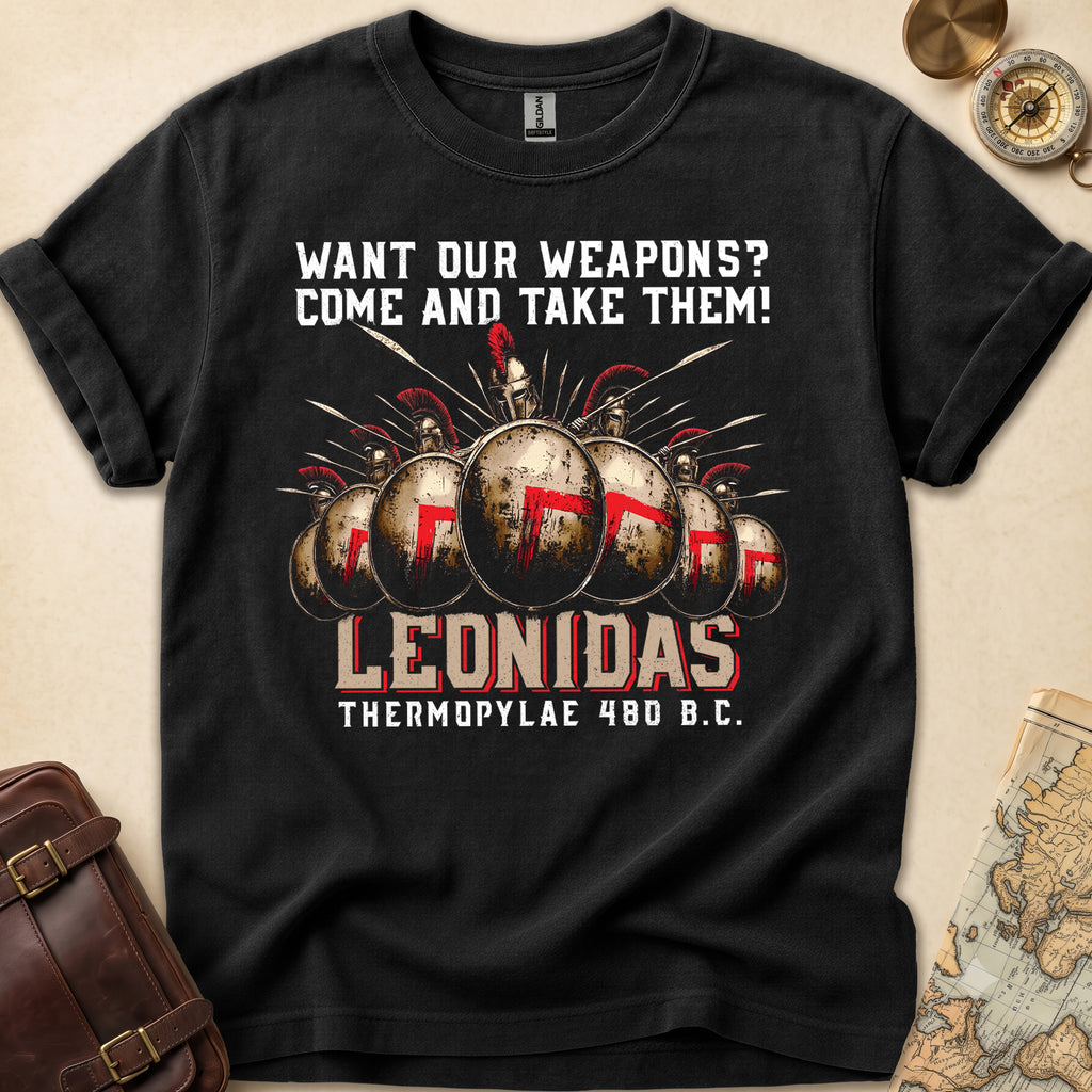 Leonidas Spartan Warrior T-Shirt