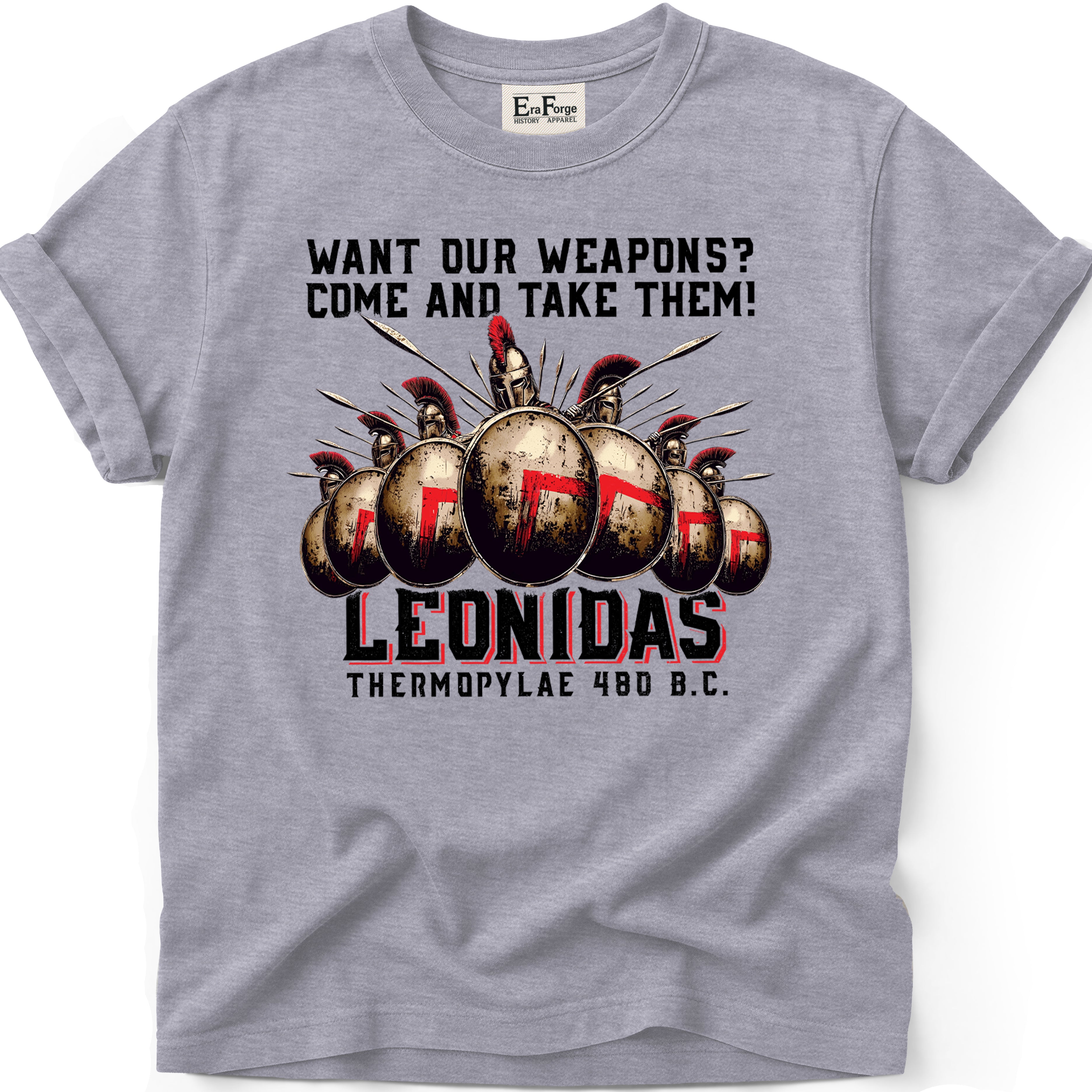 Leonidas Spartan Warrior T-Shirt