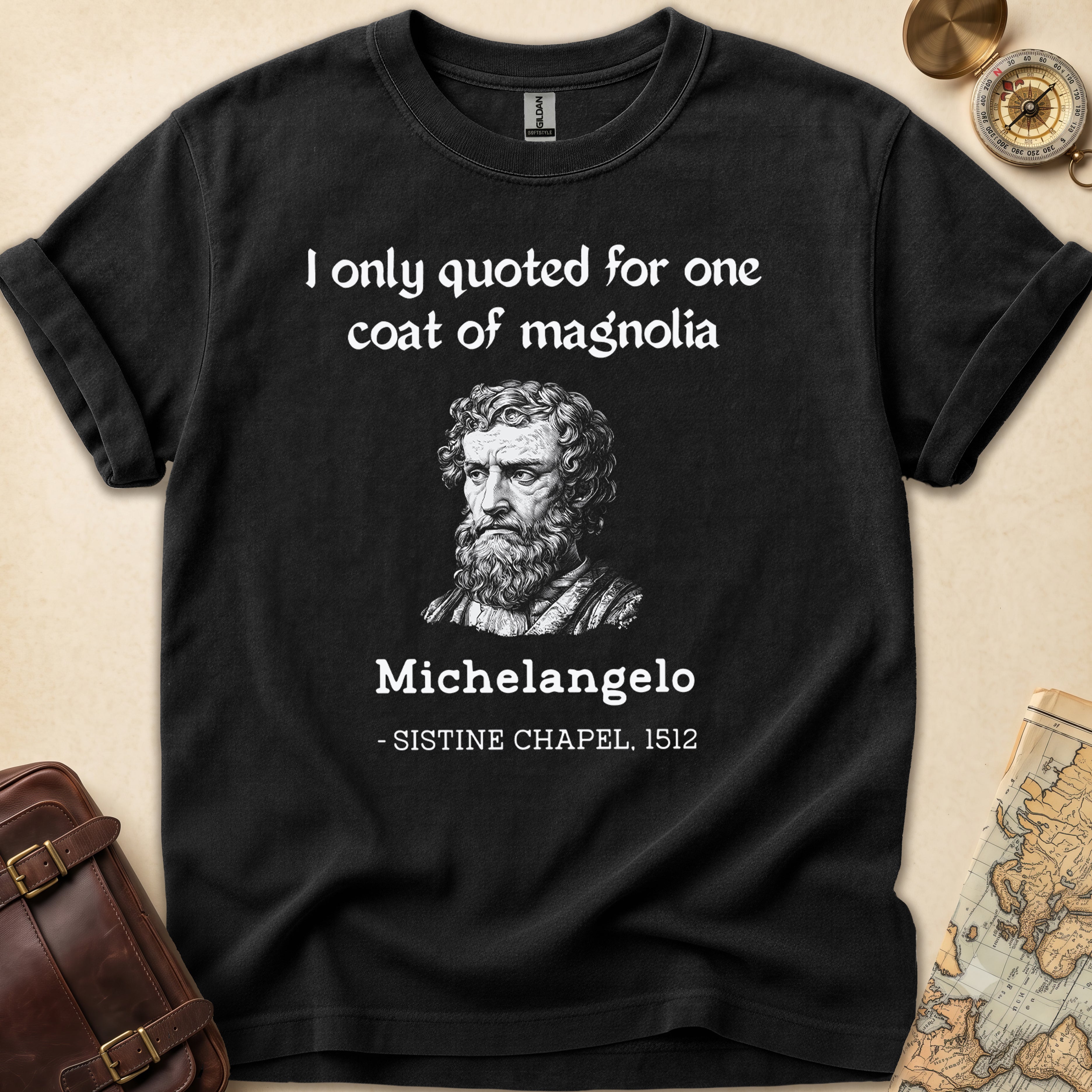 Michelangelo Sistine Chapel Funny T-Shirt