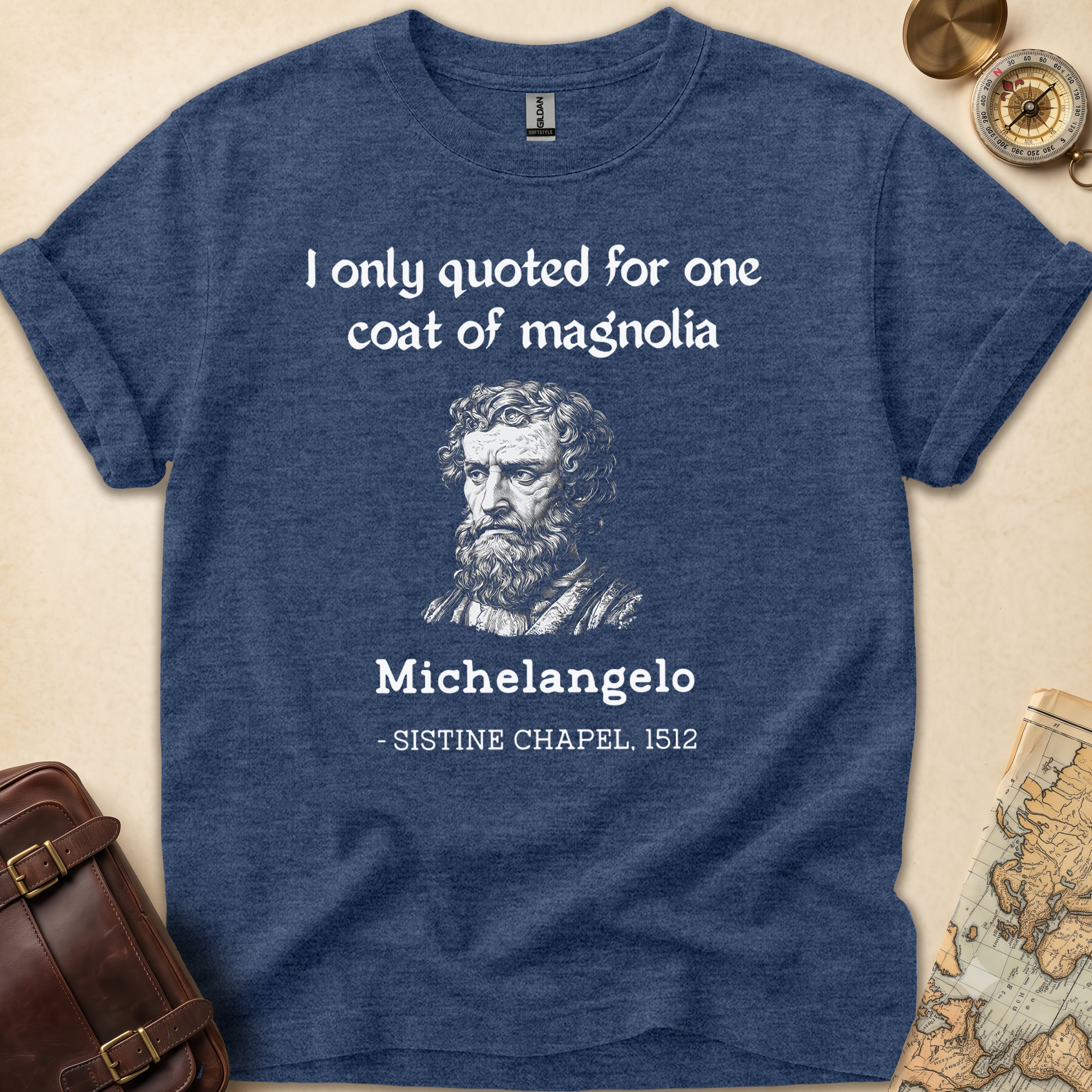 Michelangelo Sistine Chapel Funny T-Shirt