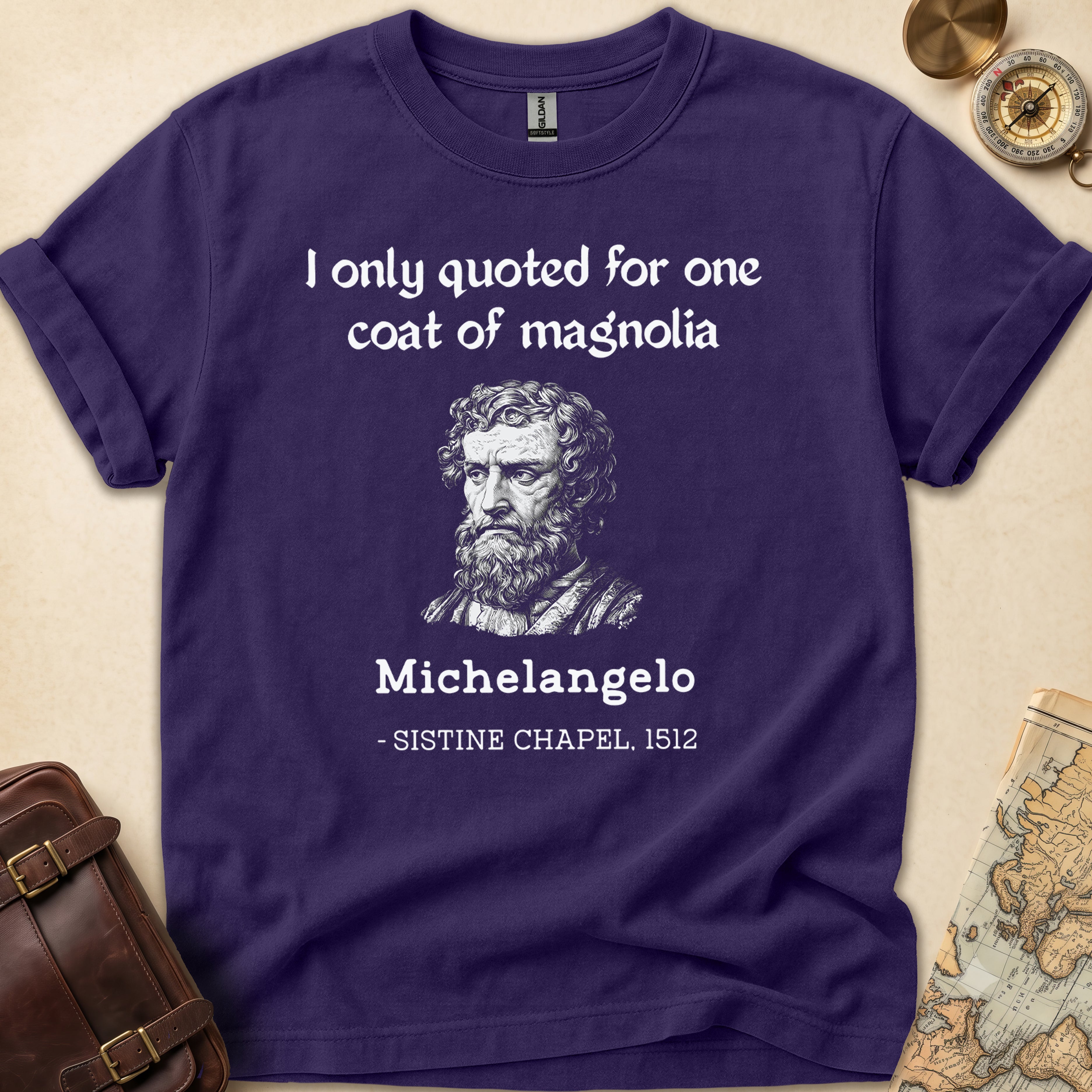Michelangelo Sistine Chapel Funny T-Shirt