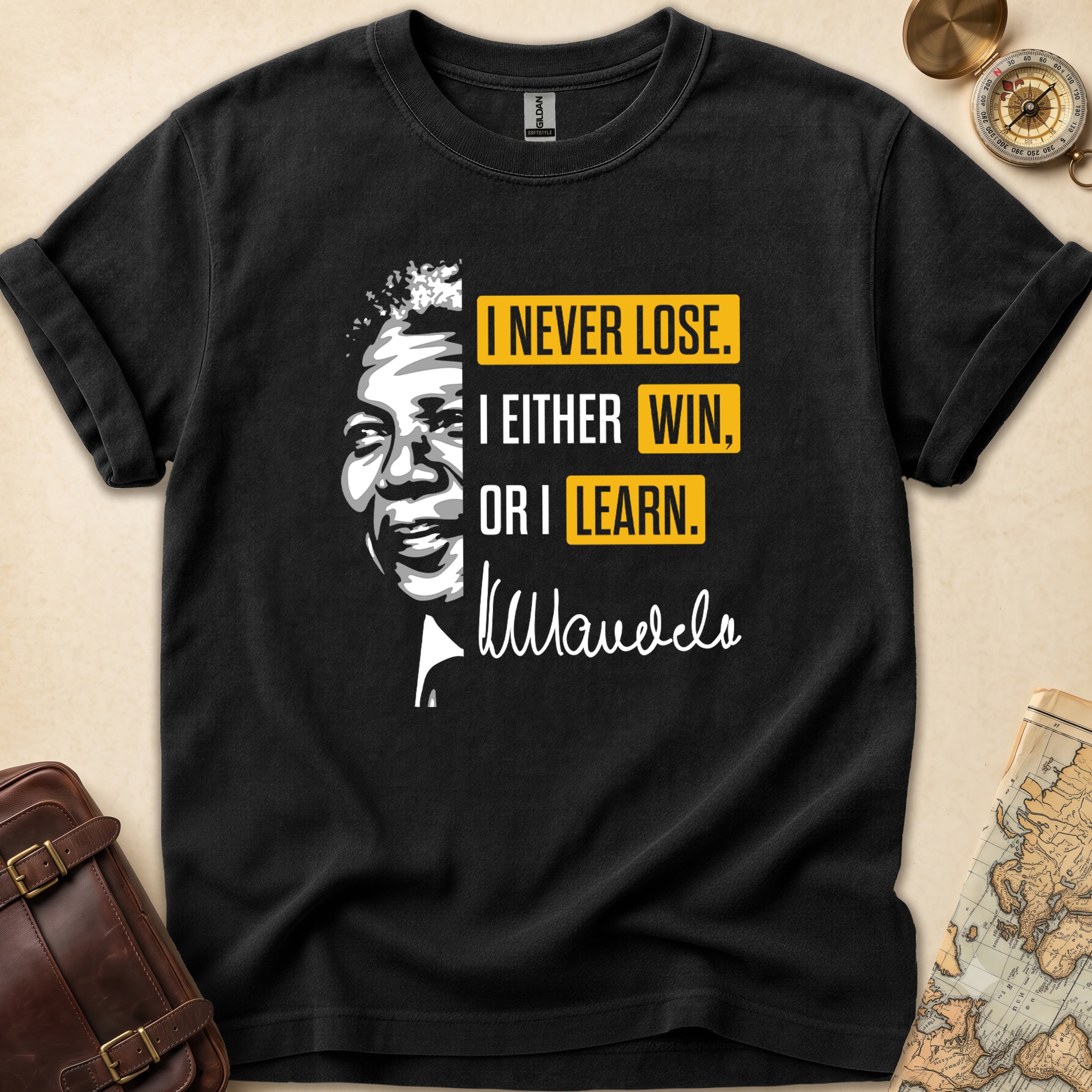 Nelson Mandela Quote T-Shirt