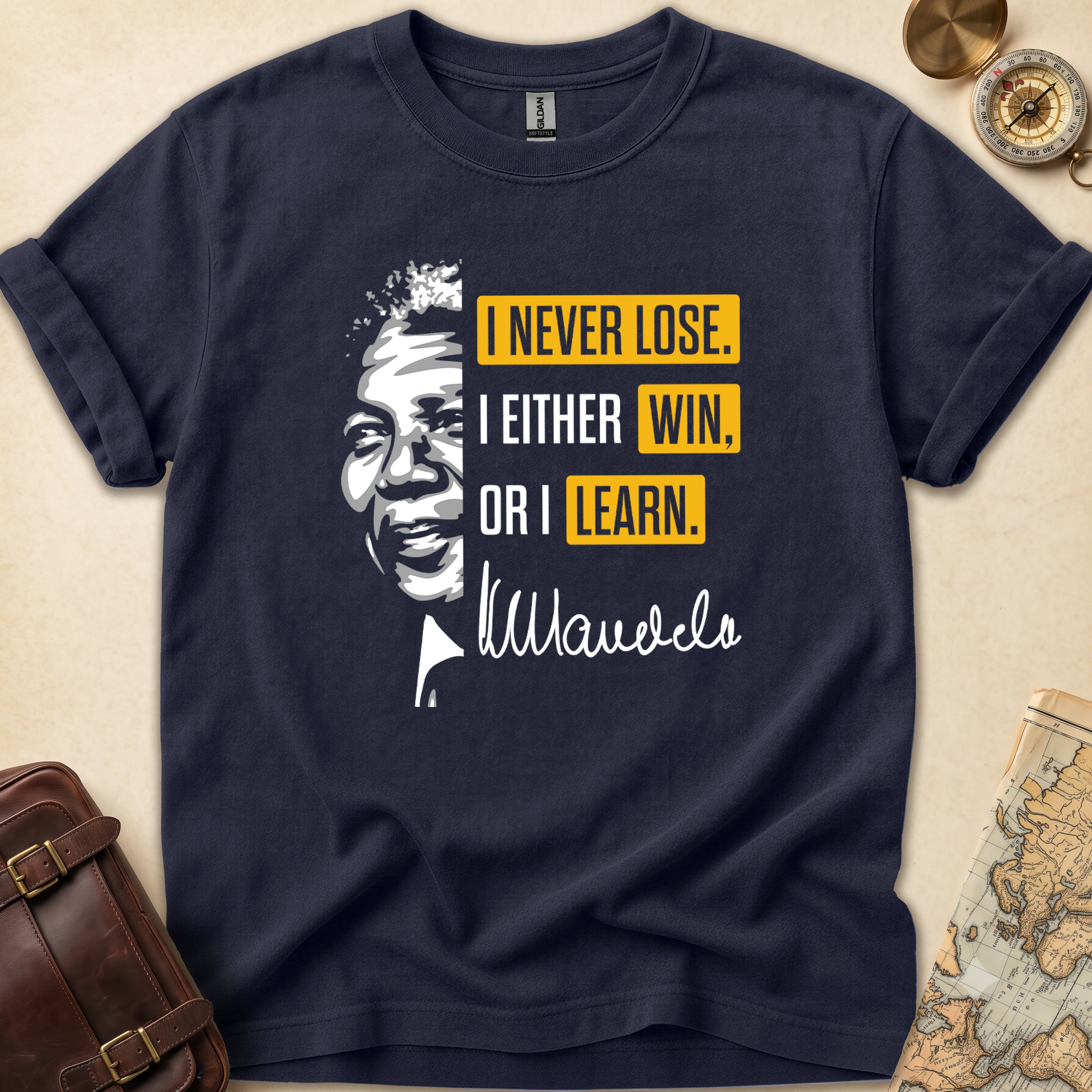 Nelson Mandela Quote T-Shirt