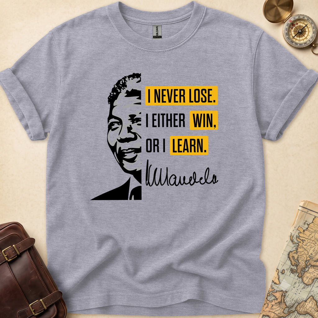 Nelson Mandela Quote T-Shirt