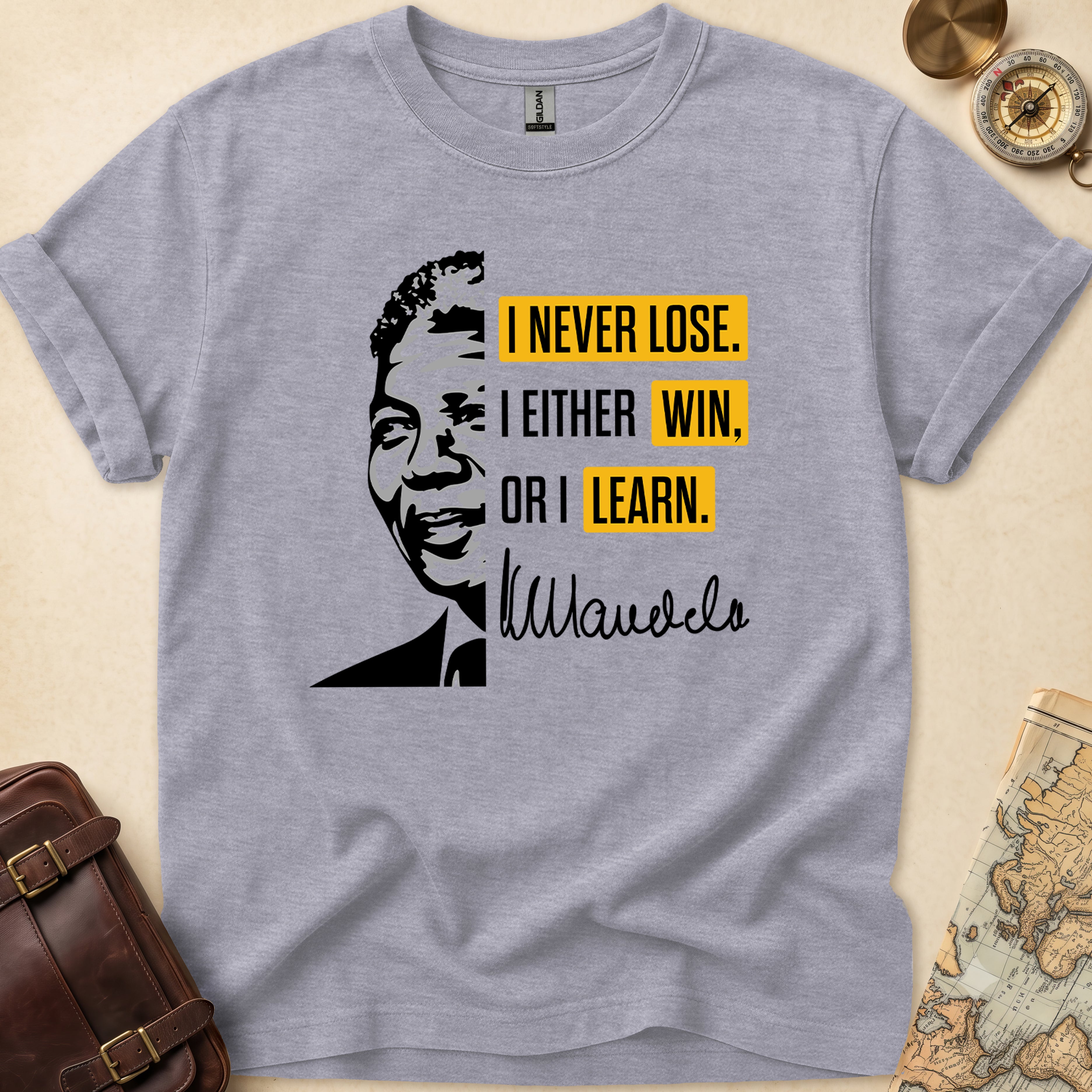 Nelson Mandela Quote T-Shirt