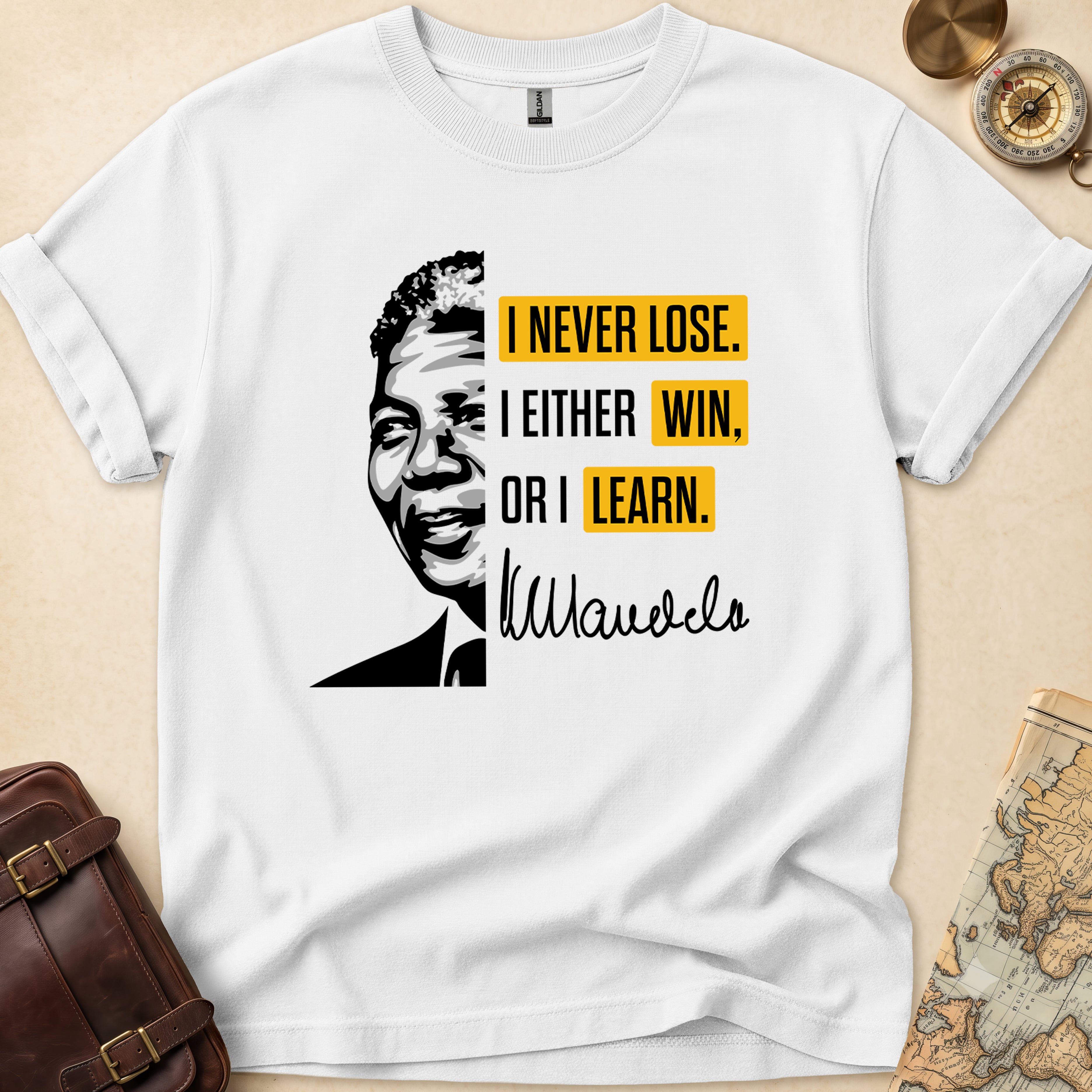 Nelson Mandela Quote T-Shirt