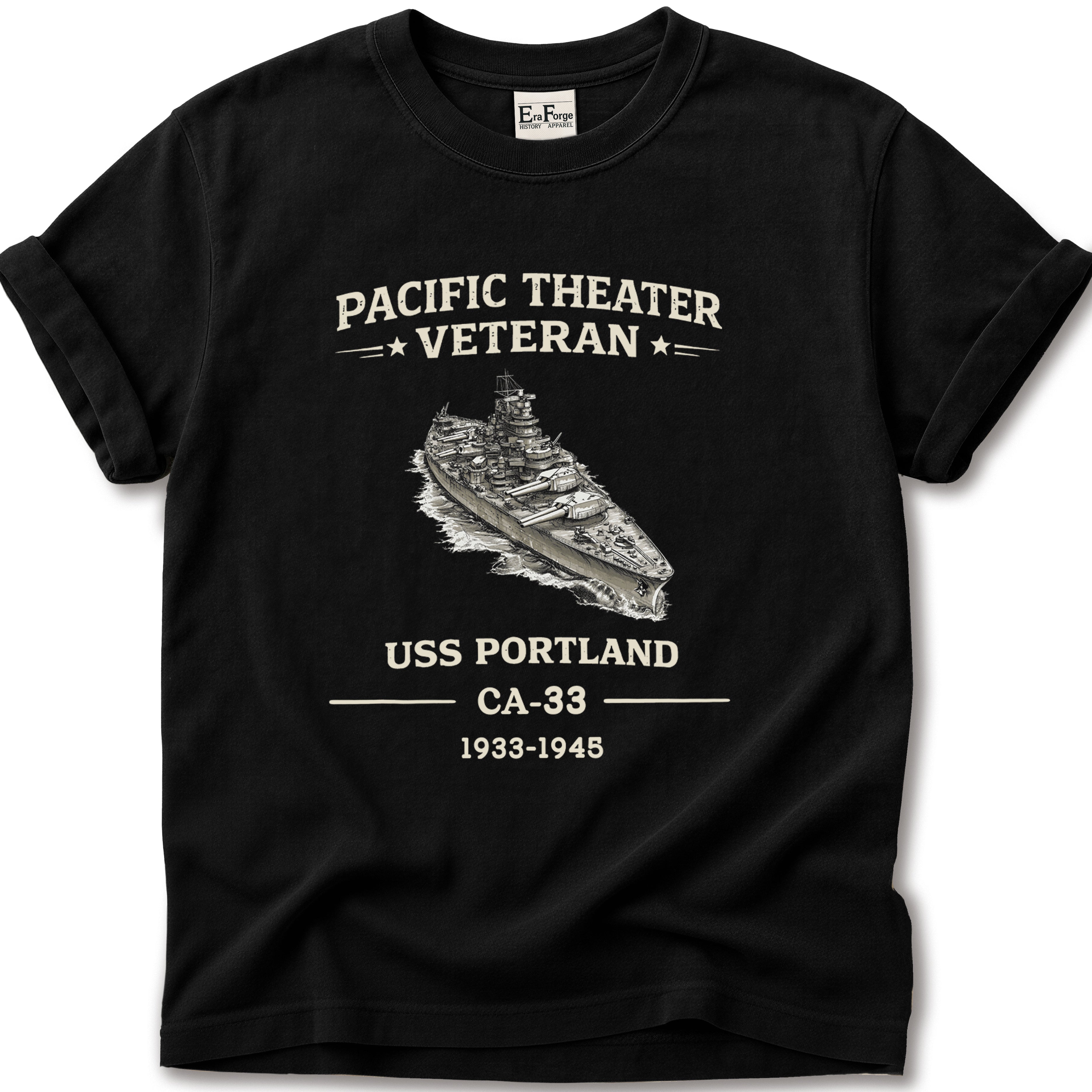 USS Portland Pacific Veteran T-Shirt