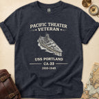 USS Portland Pacific Veteran T-Shirt