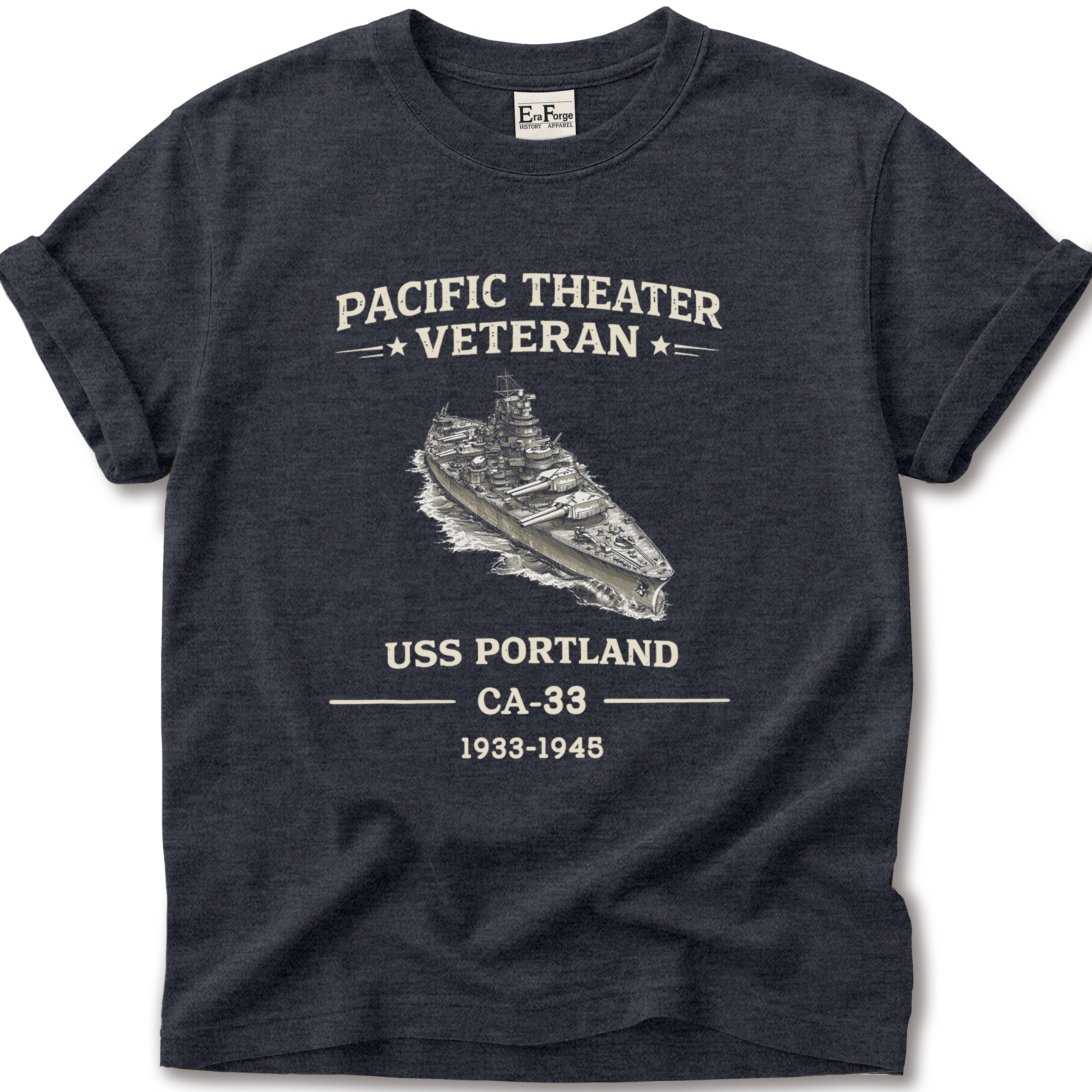 USS Portland Pacific Veteran T-Shirt