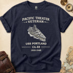 USS Portland Pacific Veteran T-Shirt