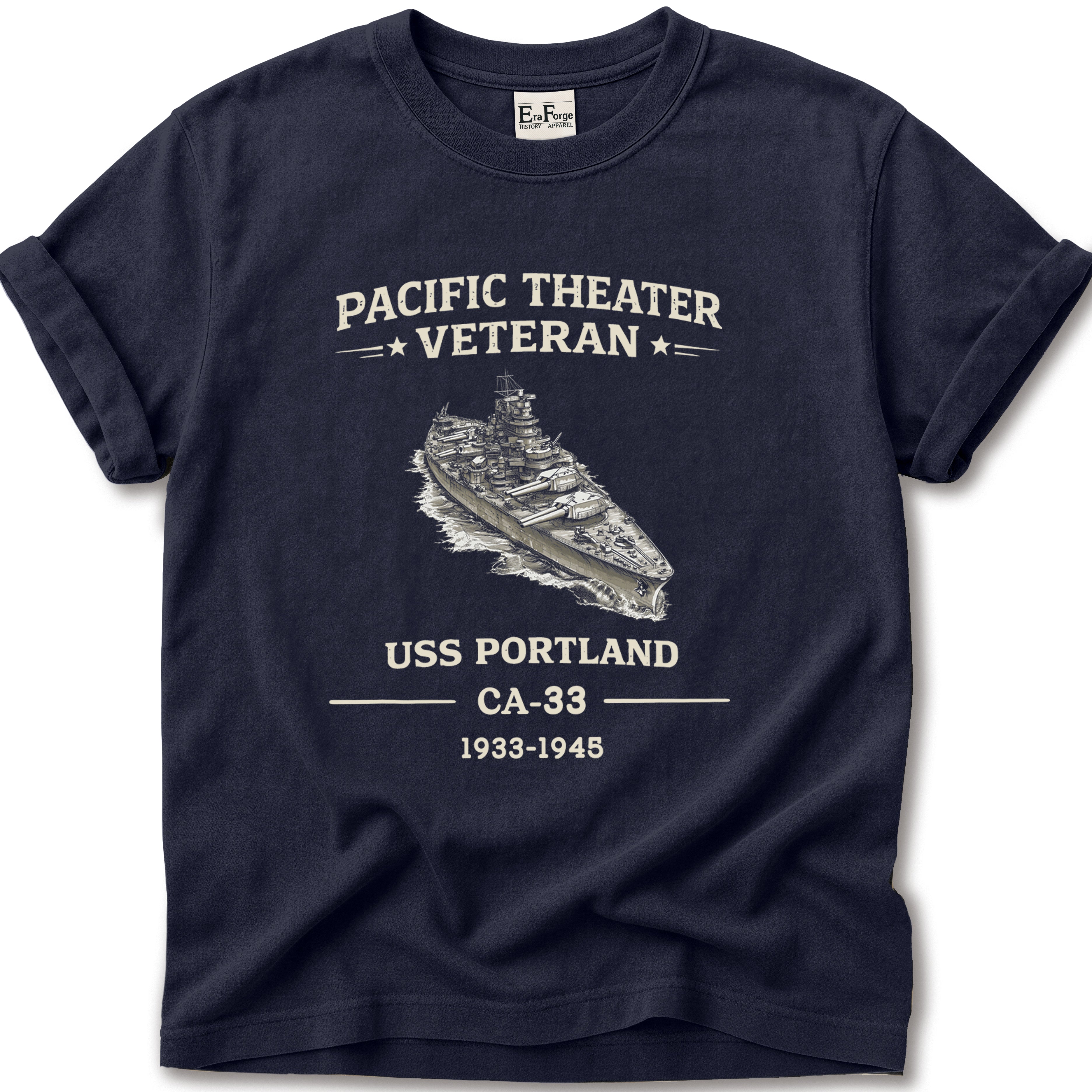 USS Portland Pacific Veteran T-Shirt