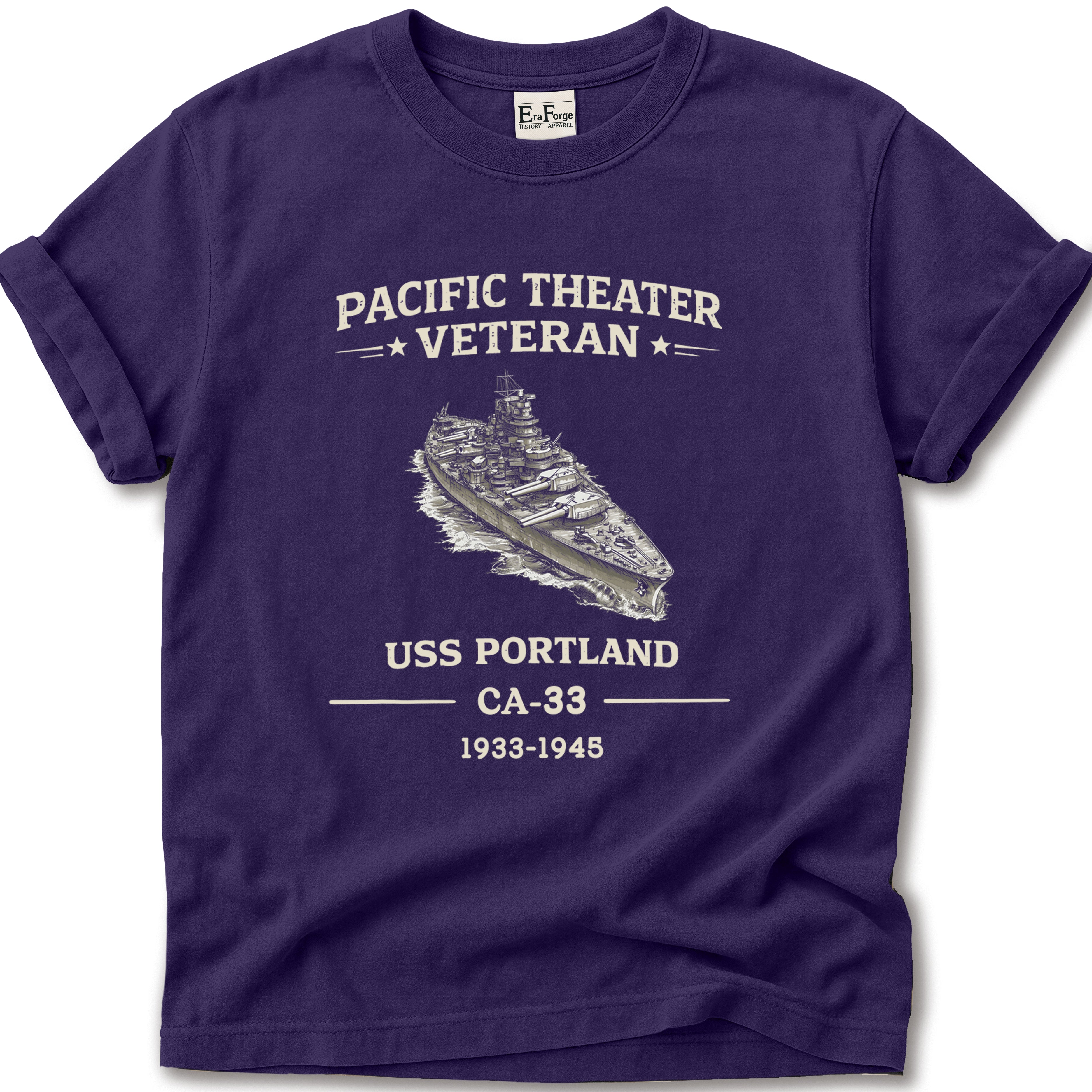 USS Portland Pacific Veteran T-Shirt