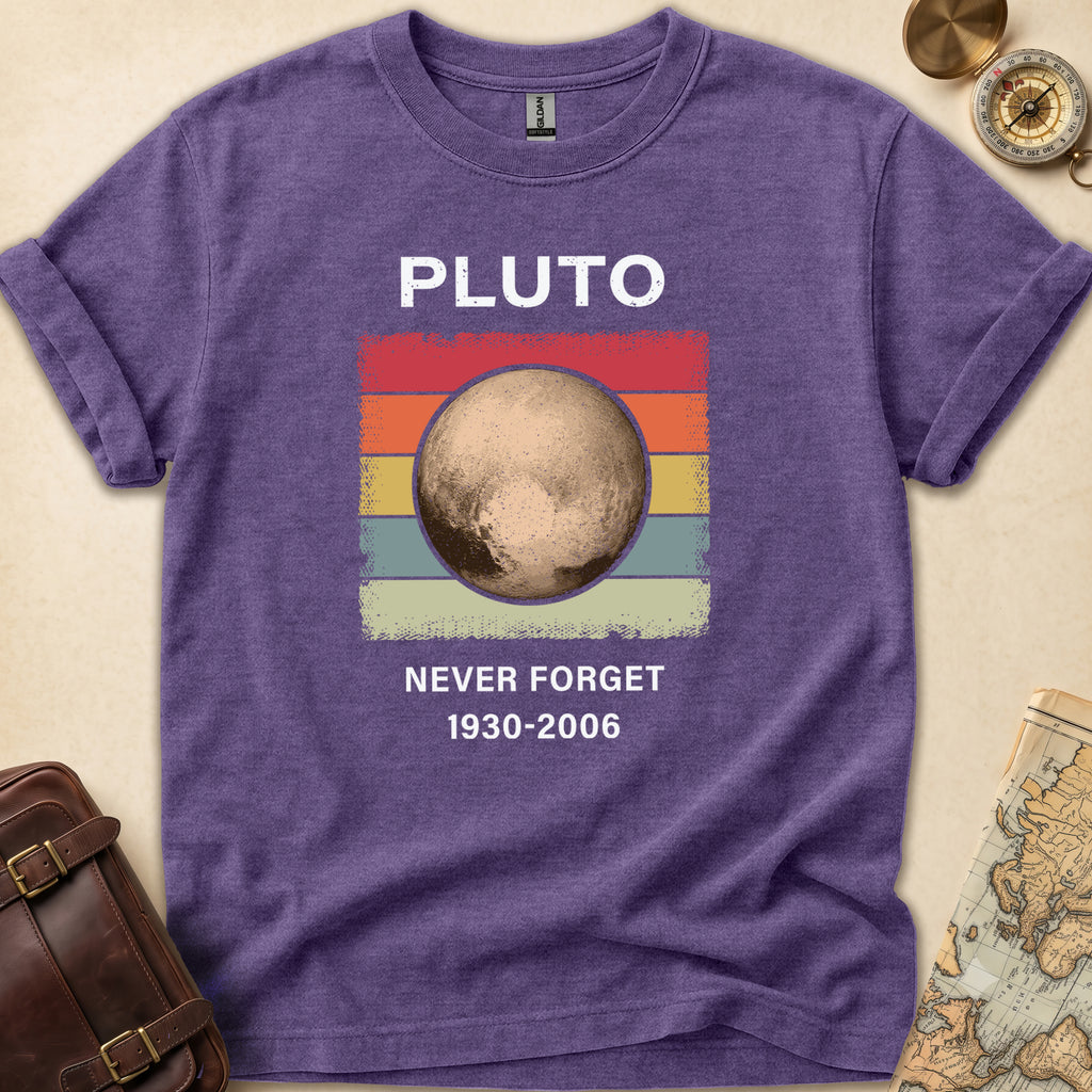 Pluto Never Forget T-Shirt