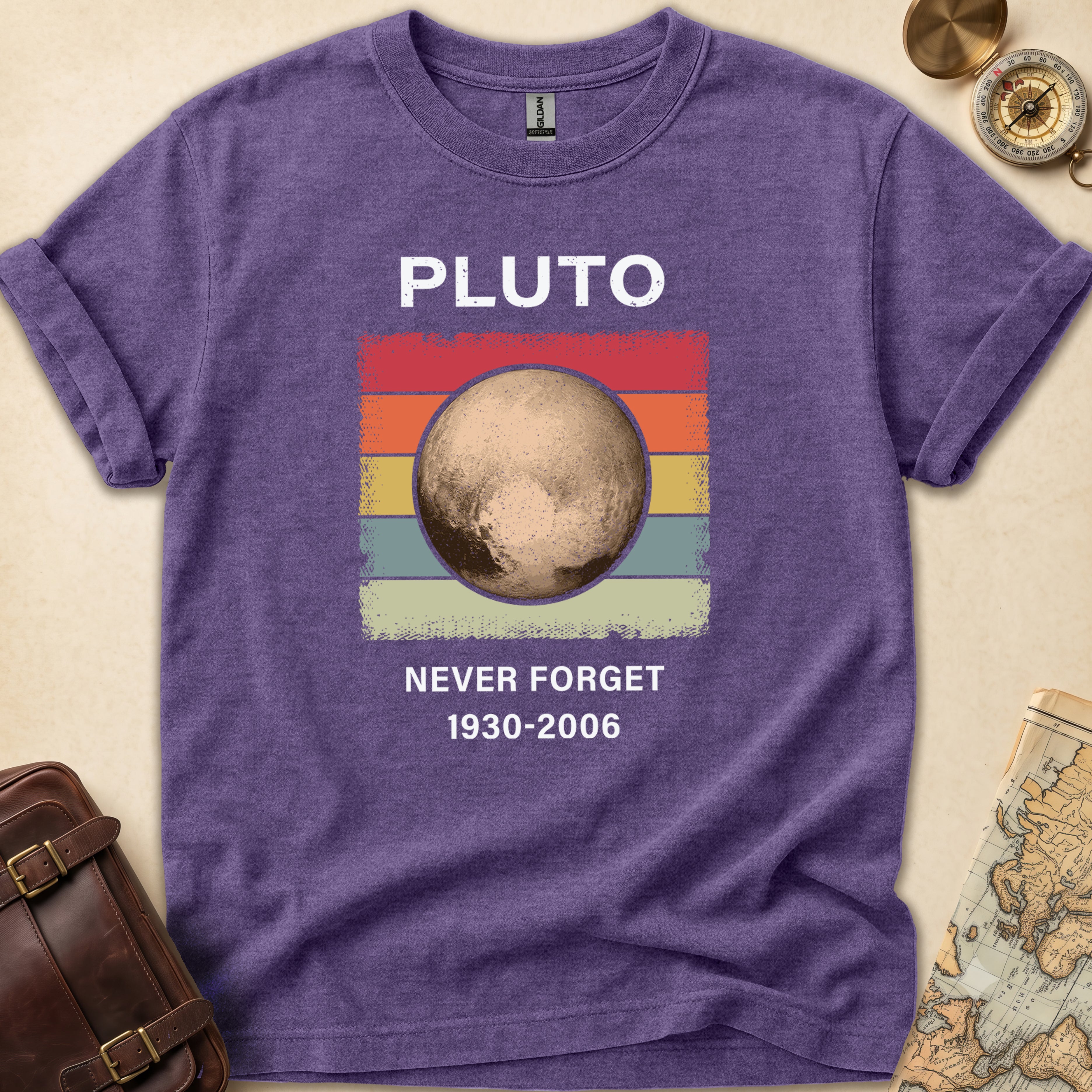 Pluto Never Forget T-Shirt