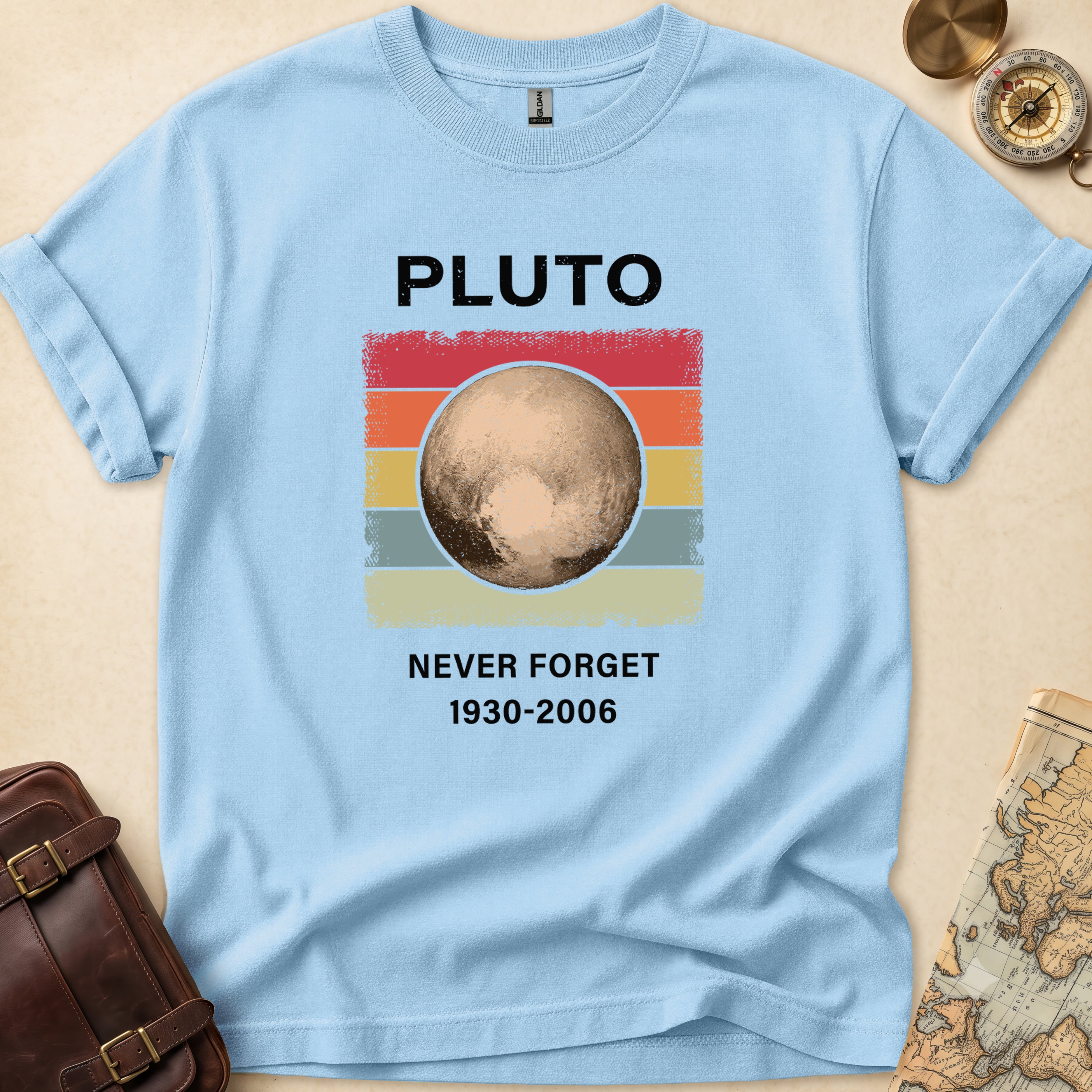 Pluto Never Forget T-Shirt