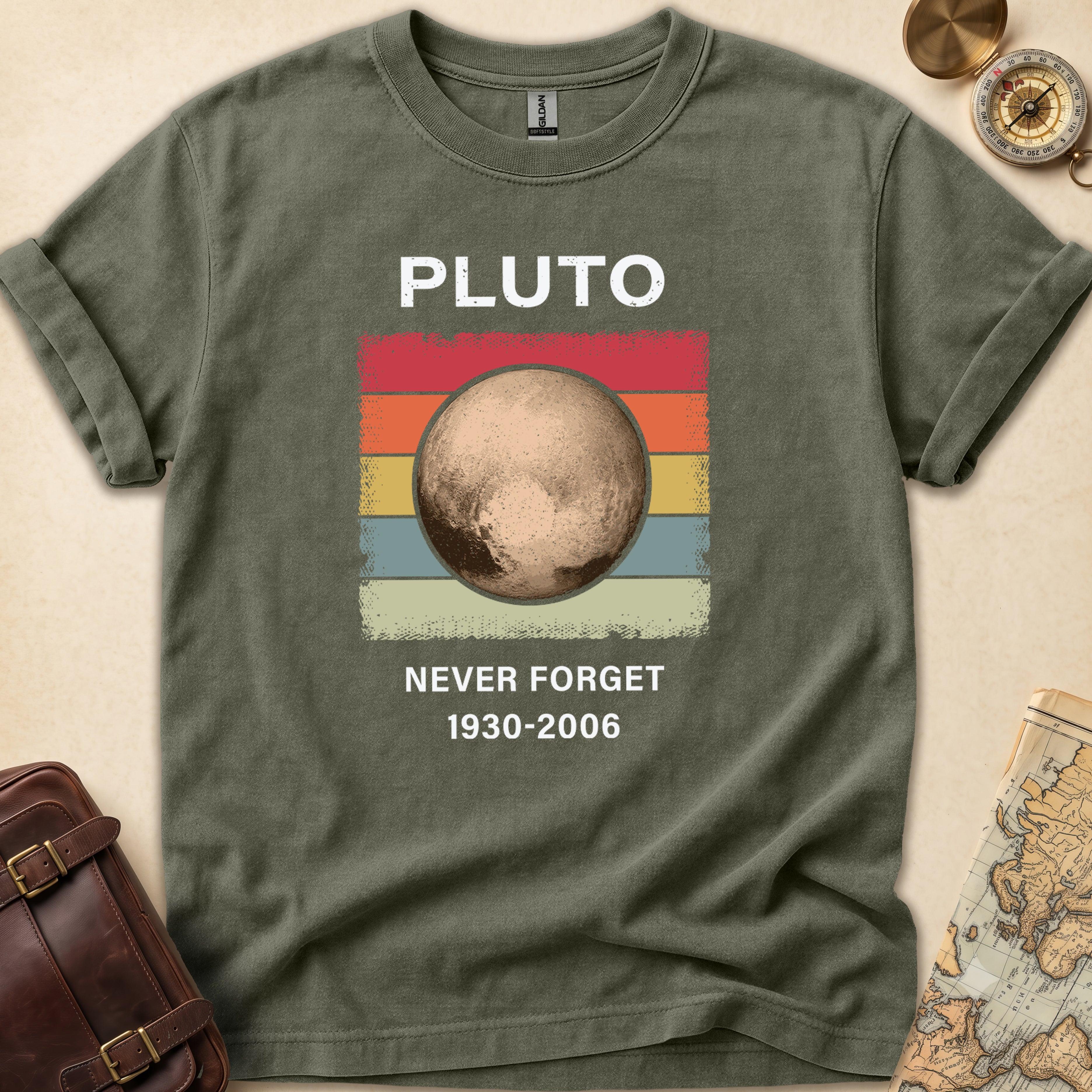 Pluto Never Forget T-Shirt