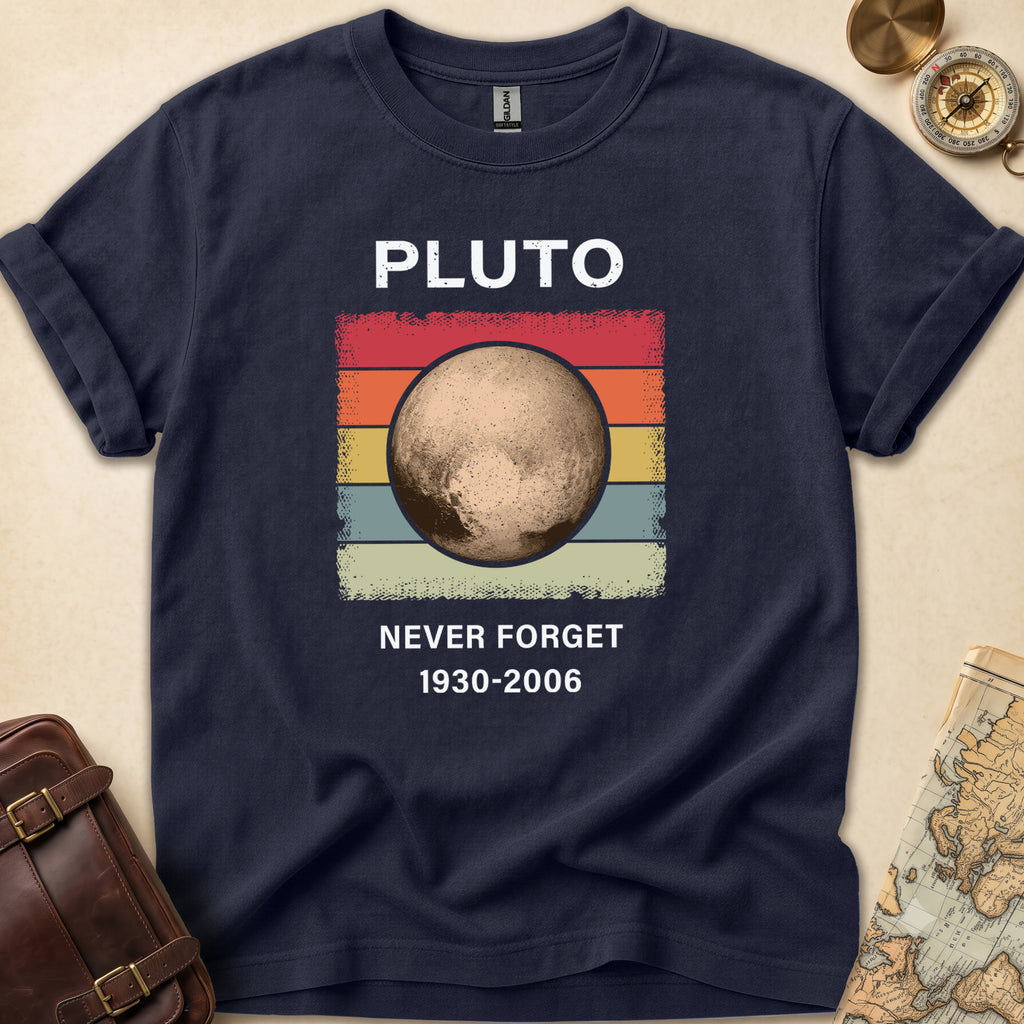 Pluto Never Forget T-Shirt