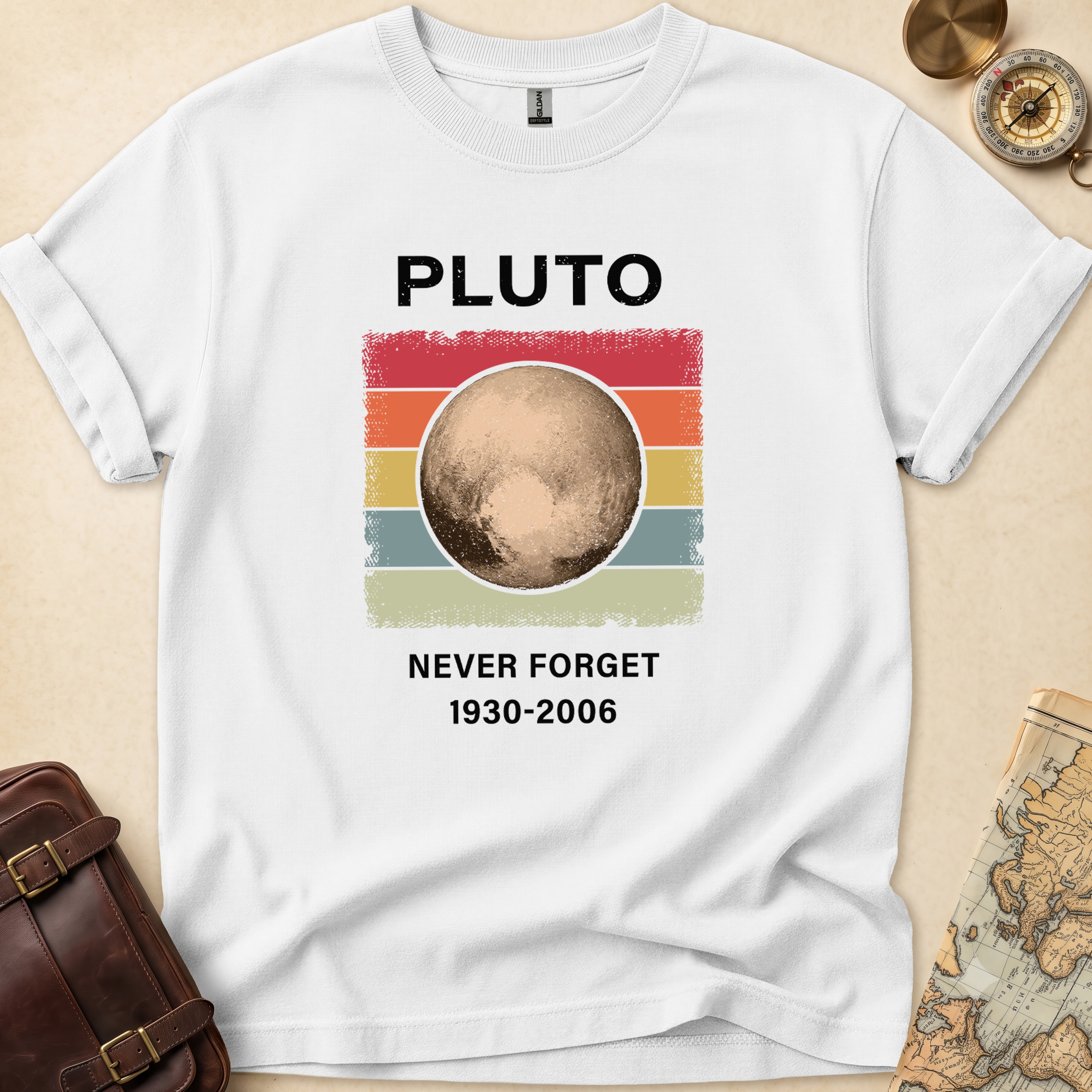Pluto Never Forget T-Shirt