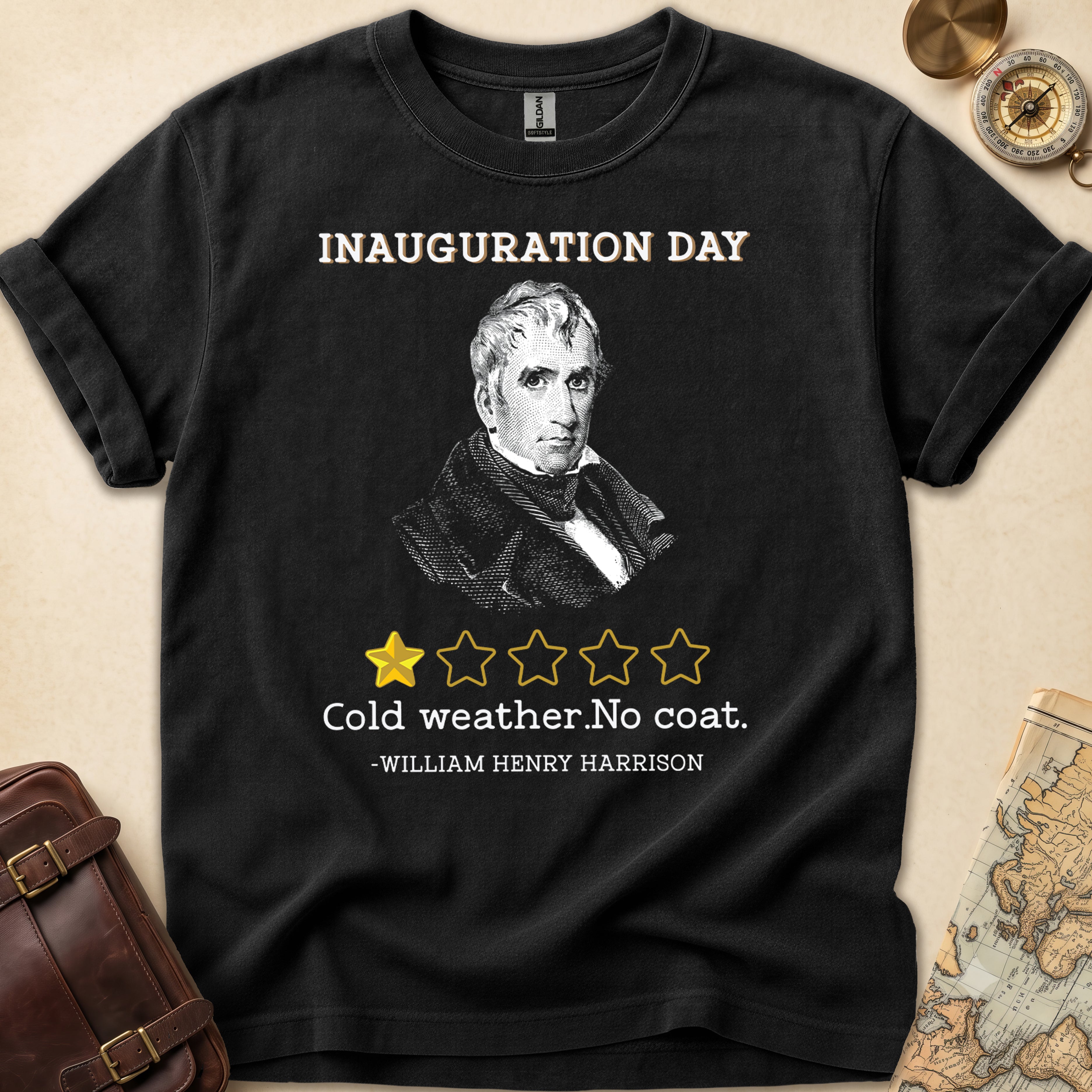 William Henry Harrison Inauguration T-Shirt