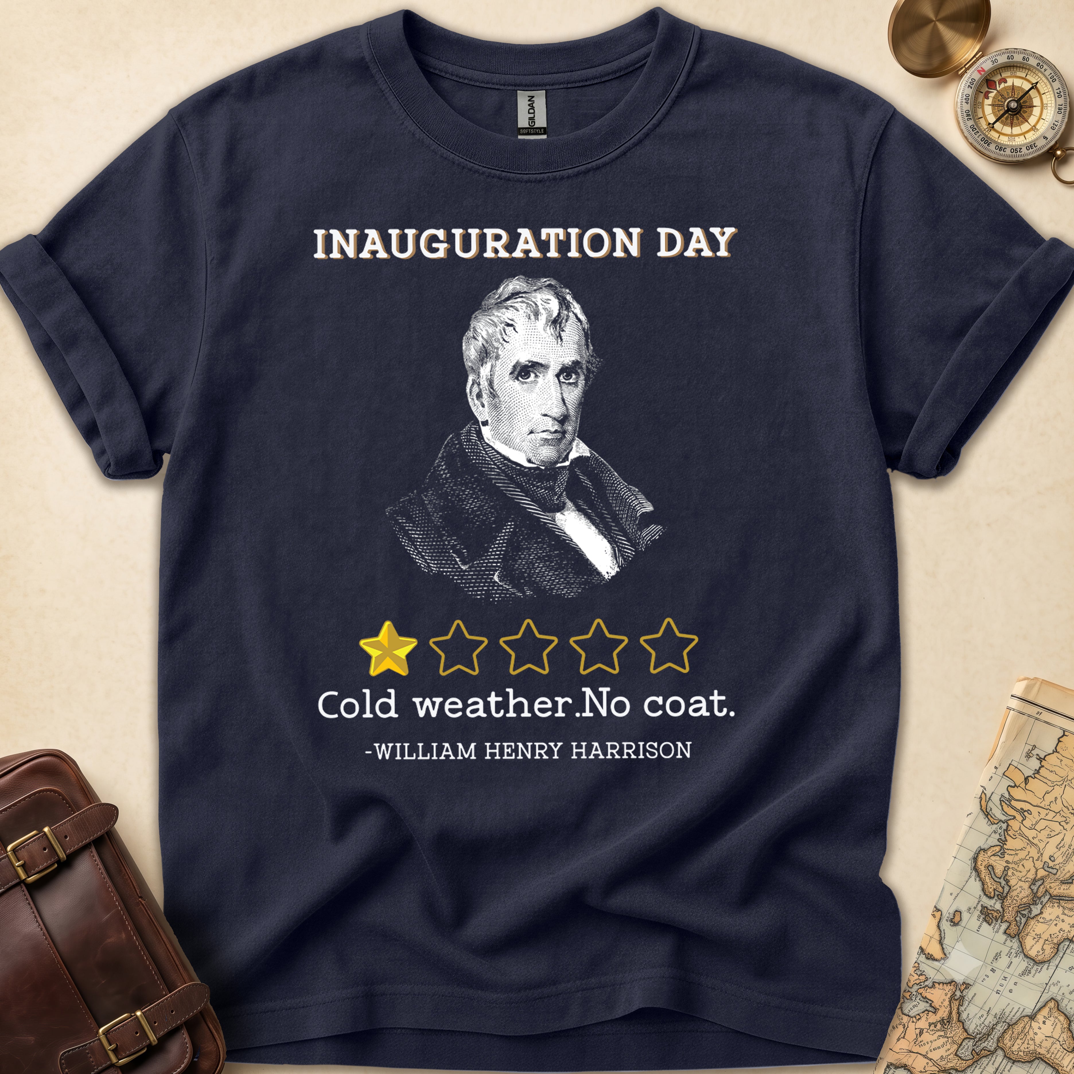 William Henry Harrison Inauguration T-Shirt