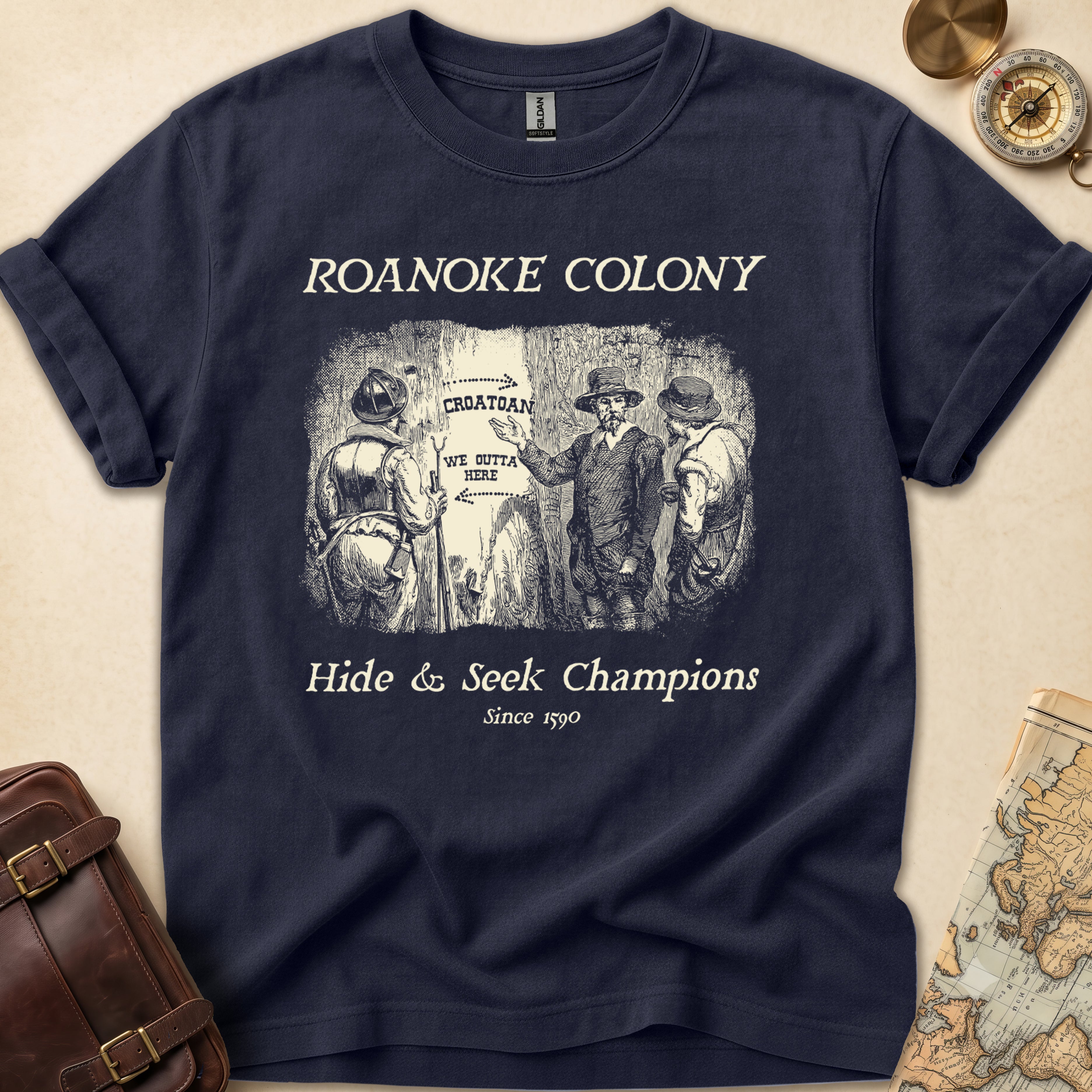 Roanoke Hide Seek T-Shirt