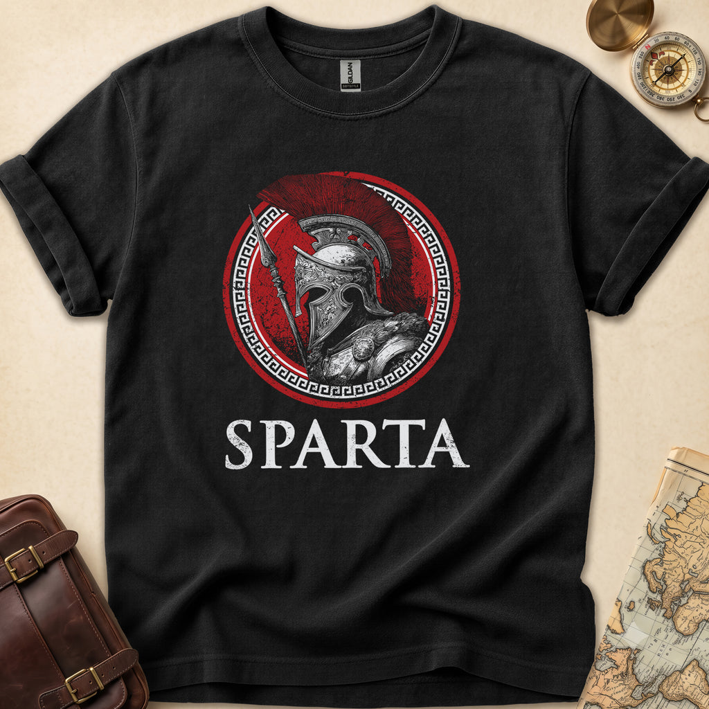 Spartan Warrior Helmet T-Shirt