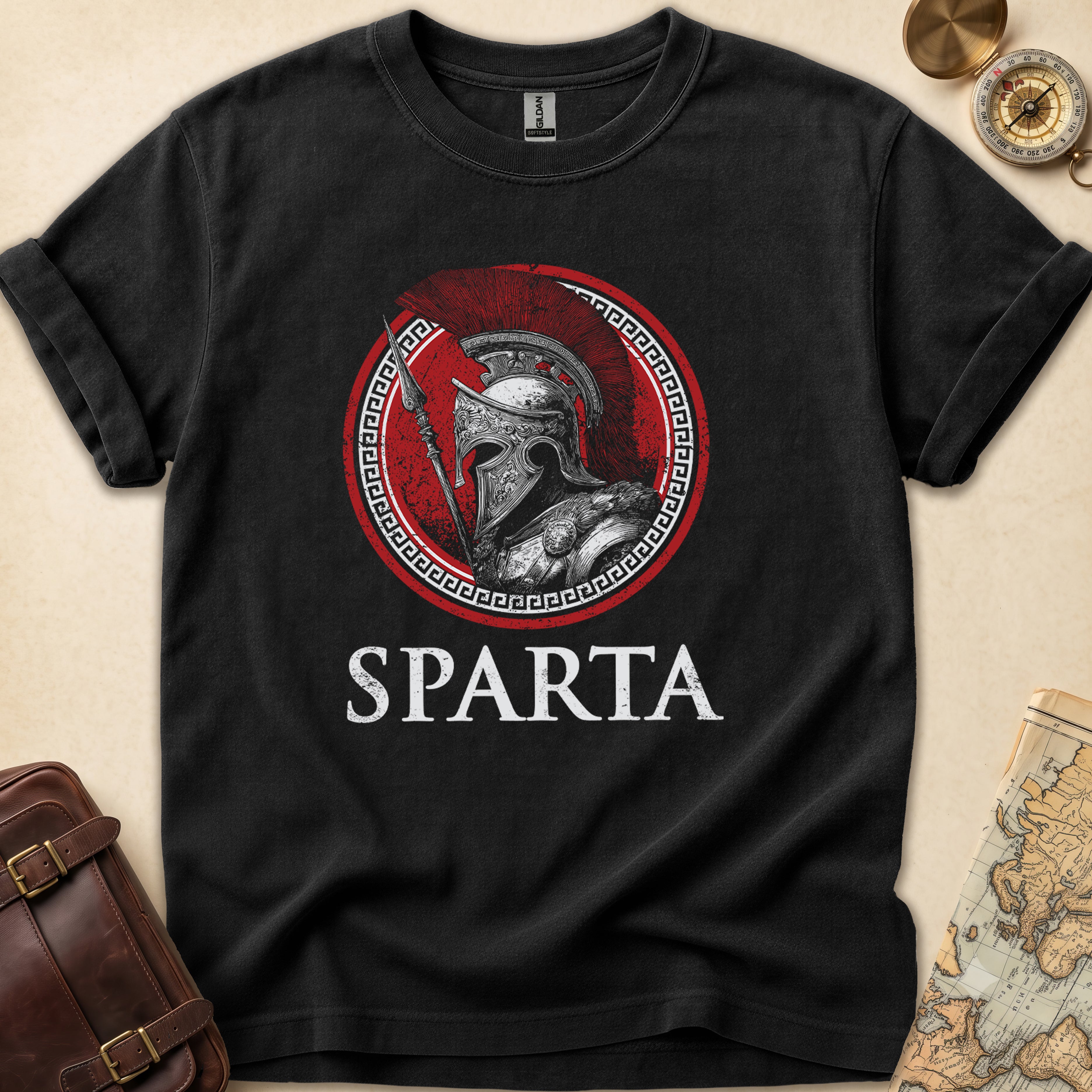 Spartan Warrior Helmet T-Shirt