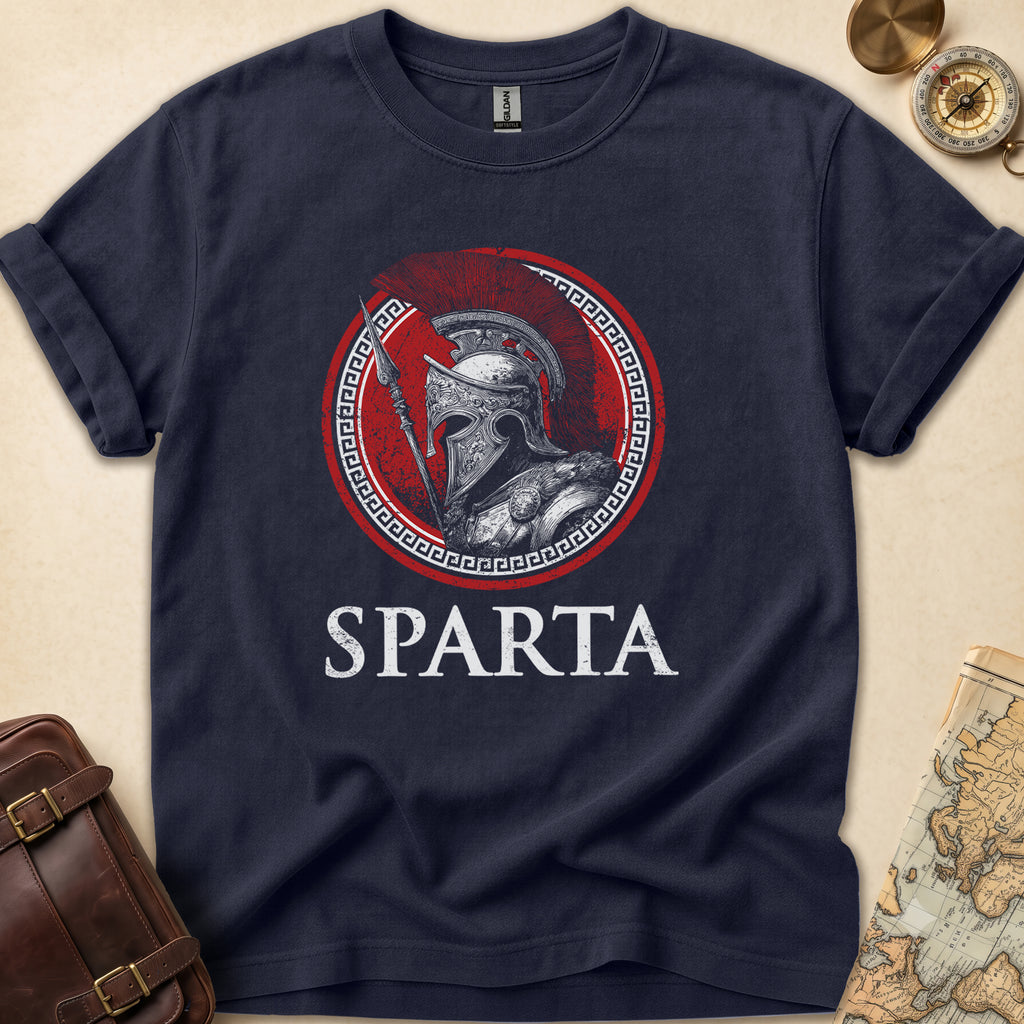 Spartan Warrior Helmet T-Shirt