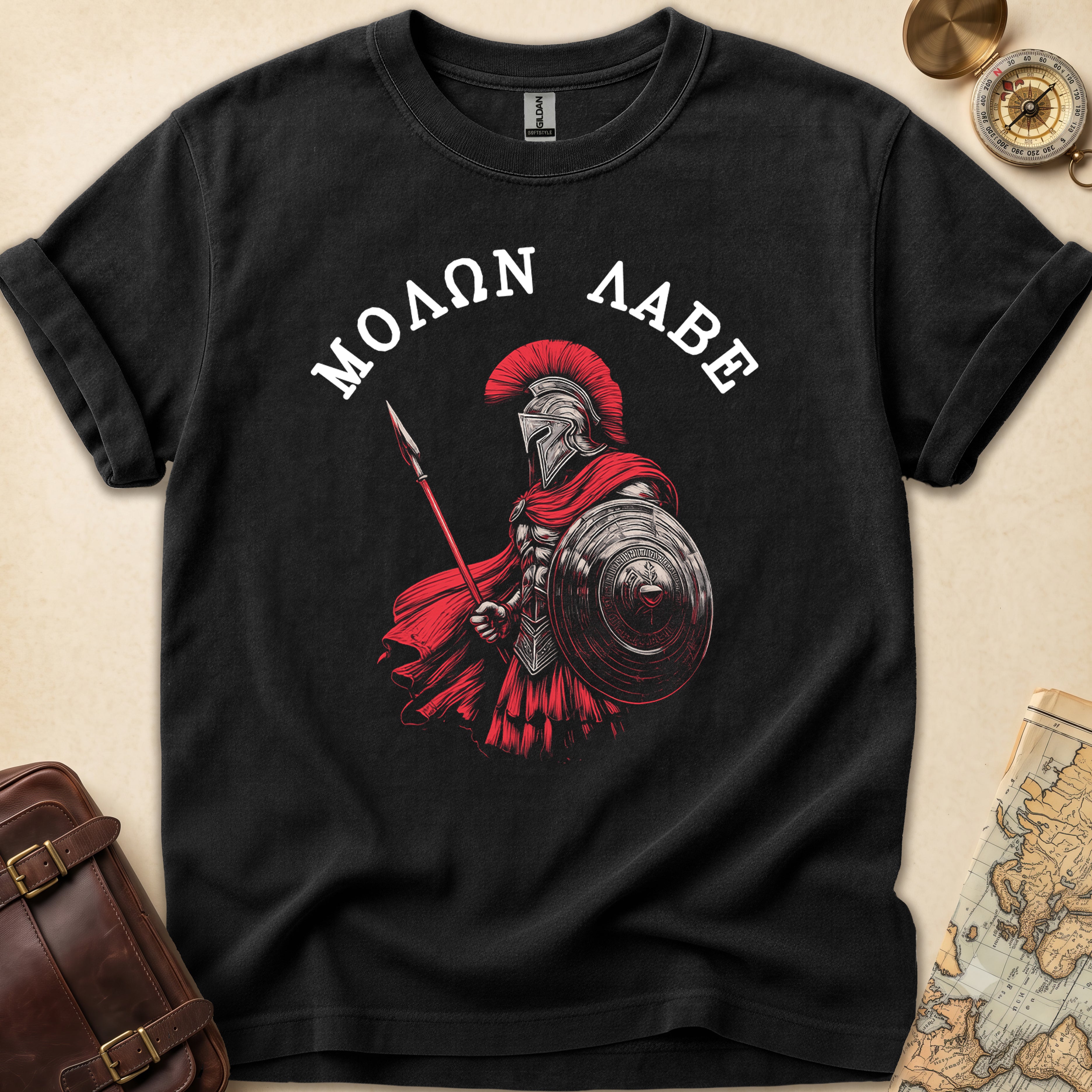 Spartan Warrior Quote T-Shirt