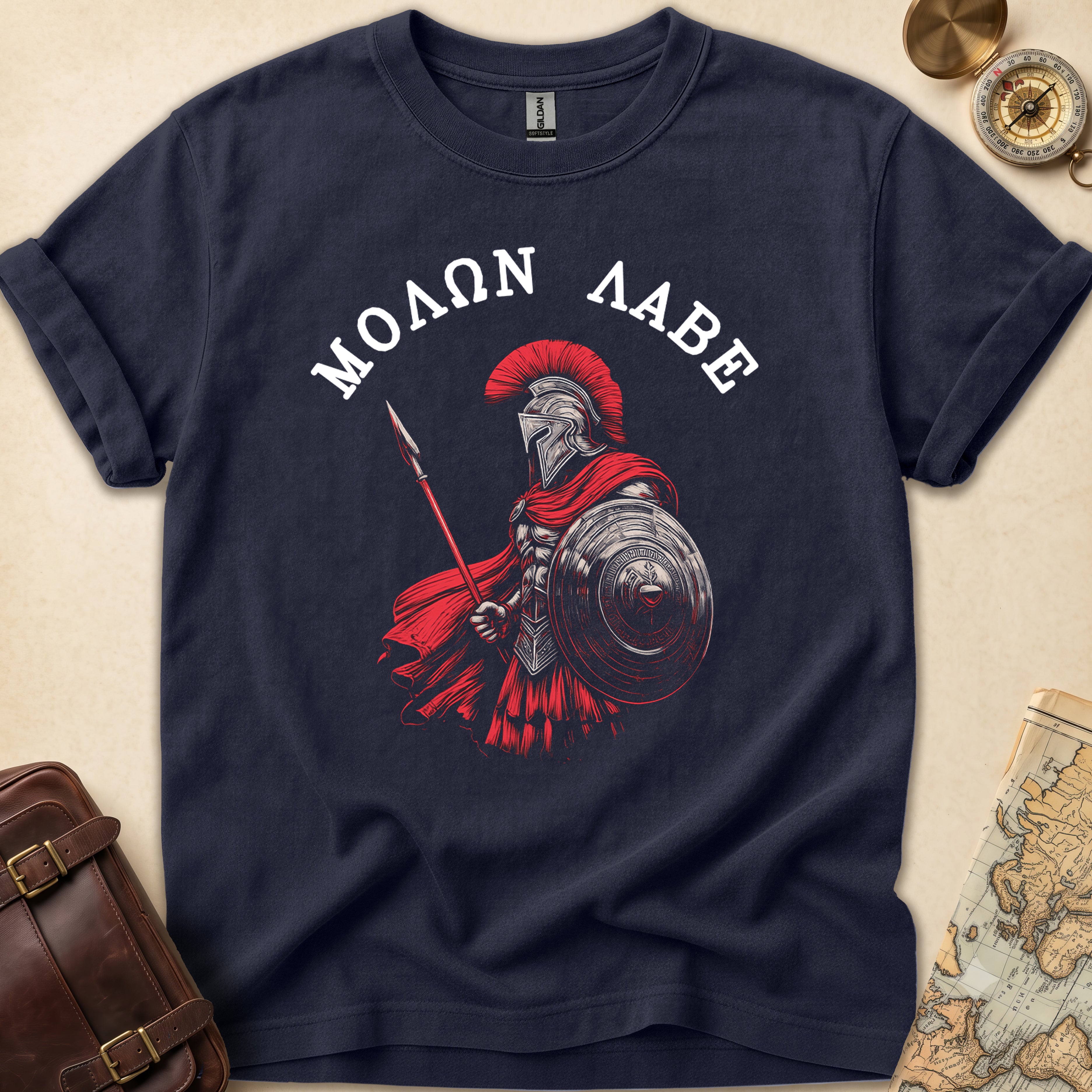 Spartan Warrior Quote T-Shirt