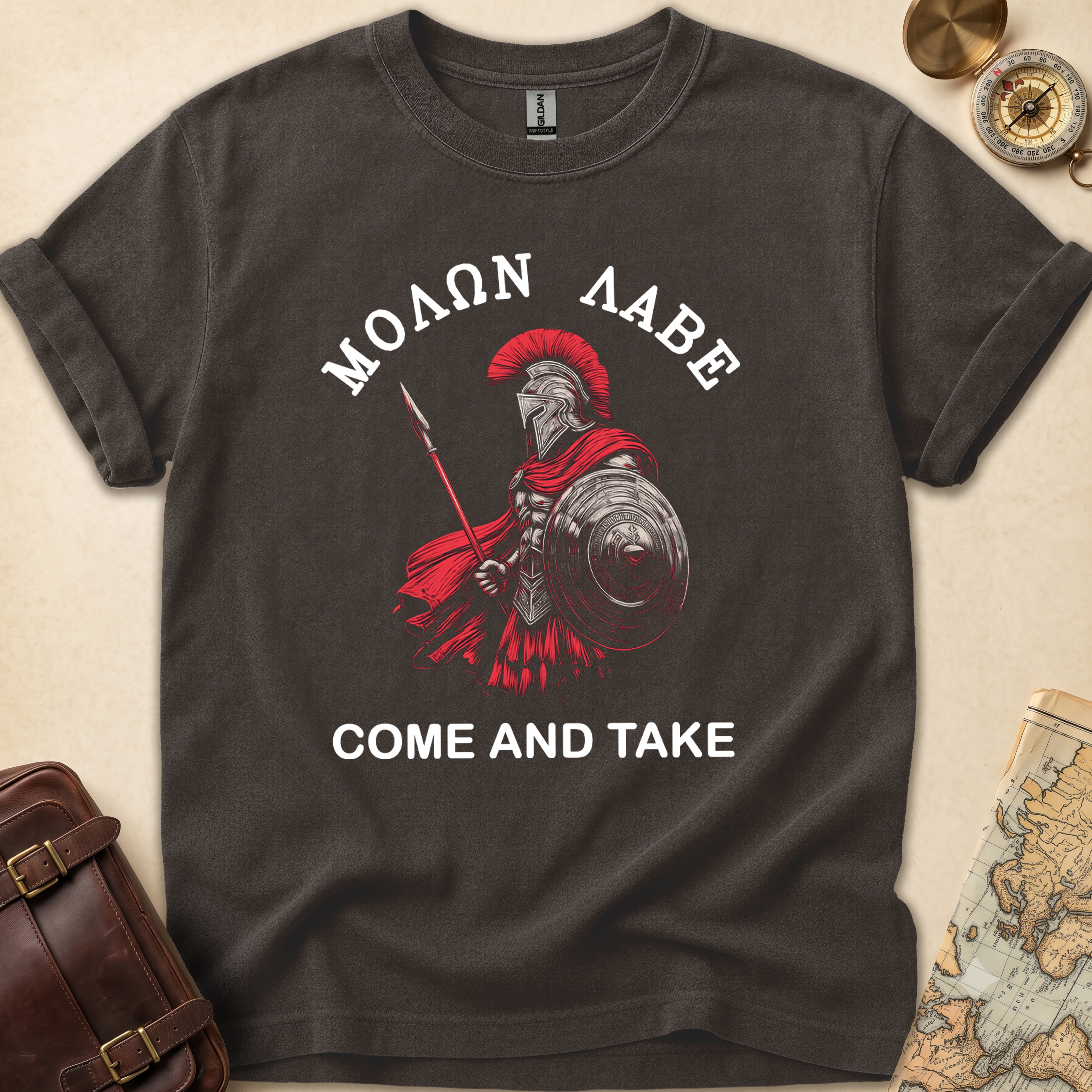Ancient Spartan Quote T-Shirt