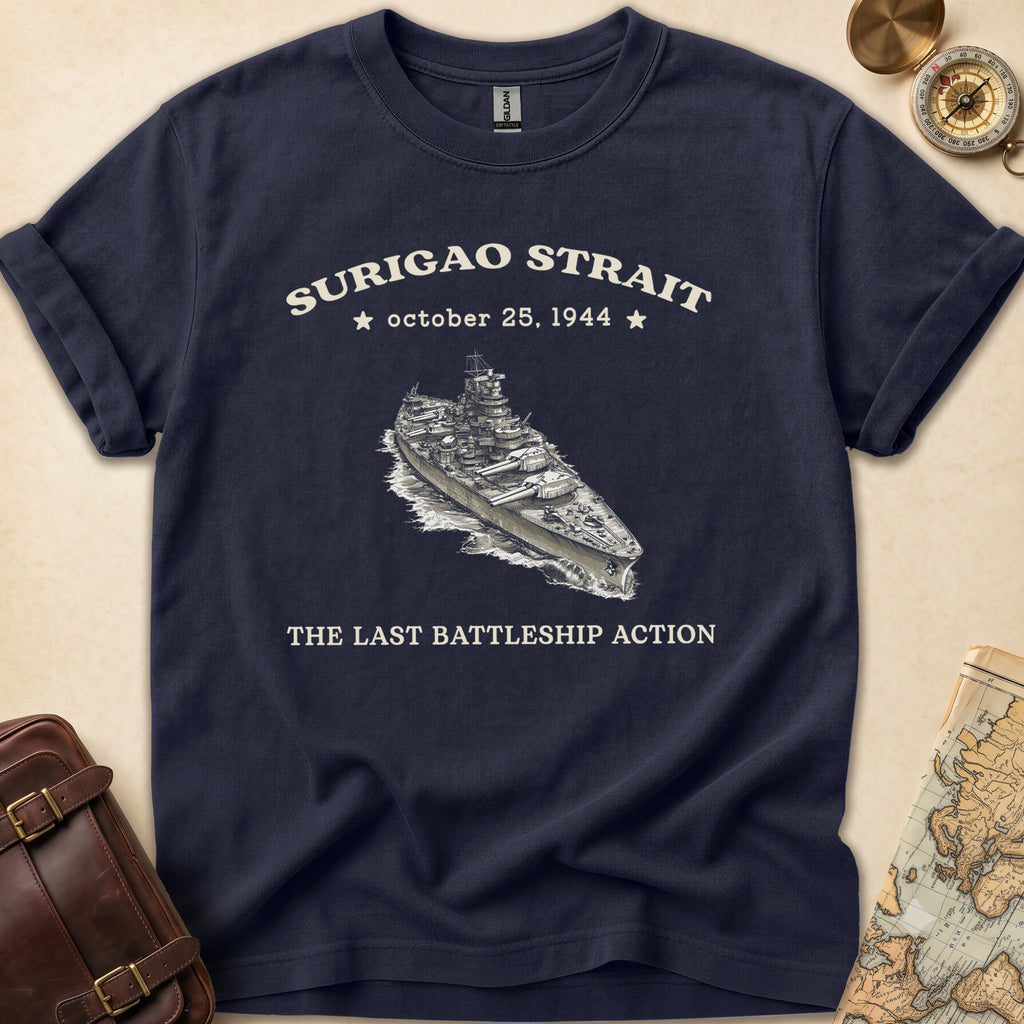 Surigao Strait Battleship T-Shirt