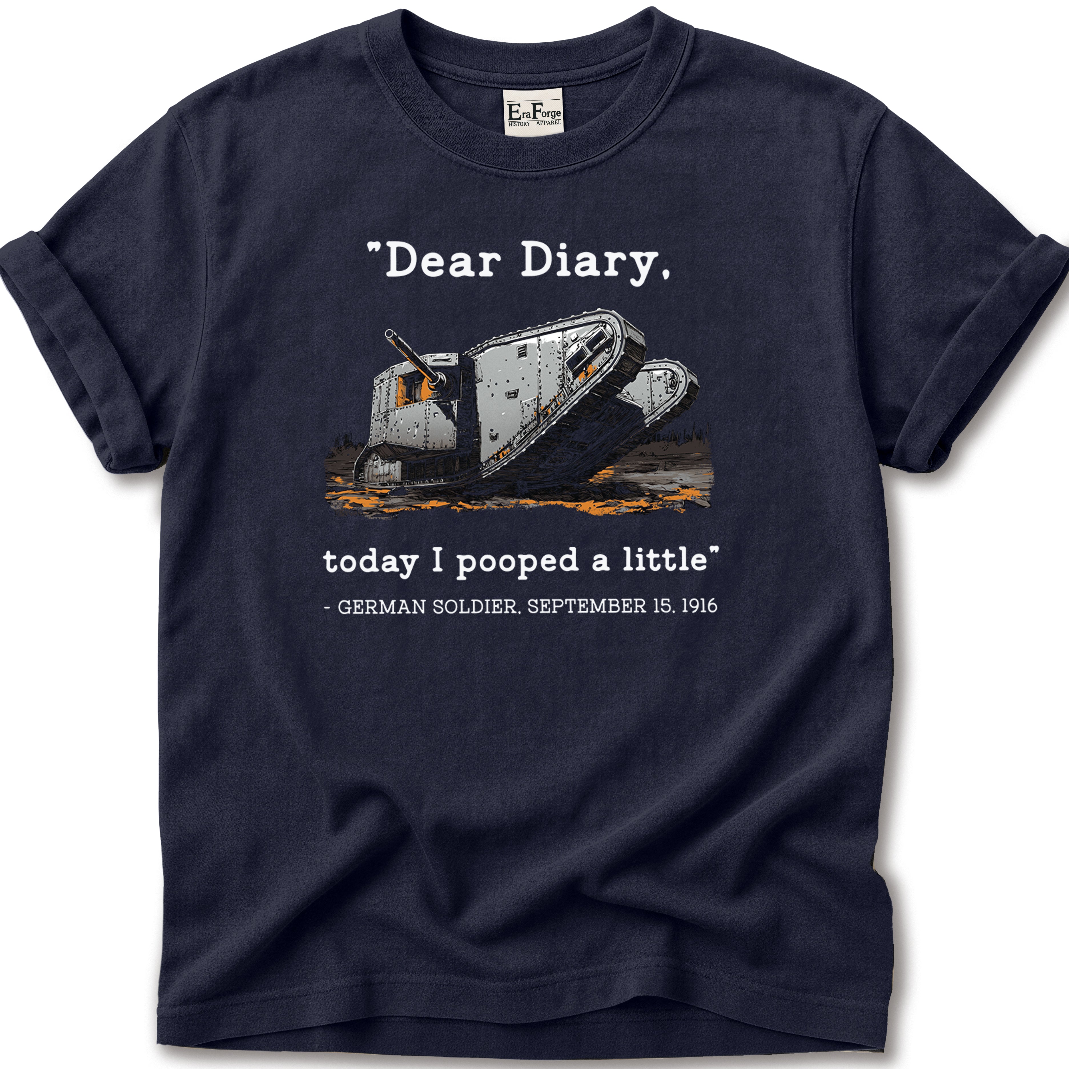 WW1 Tank Reaction Funny T-Shirt
