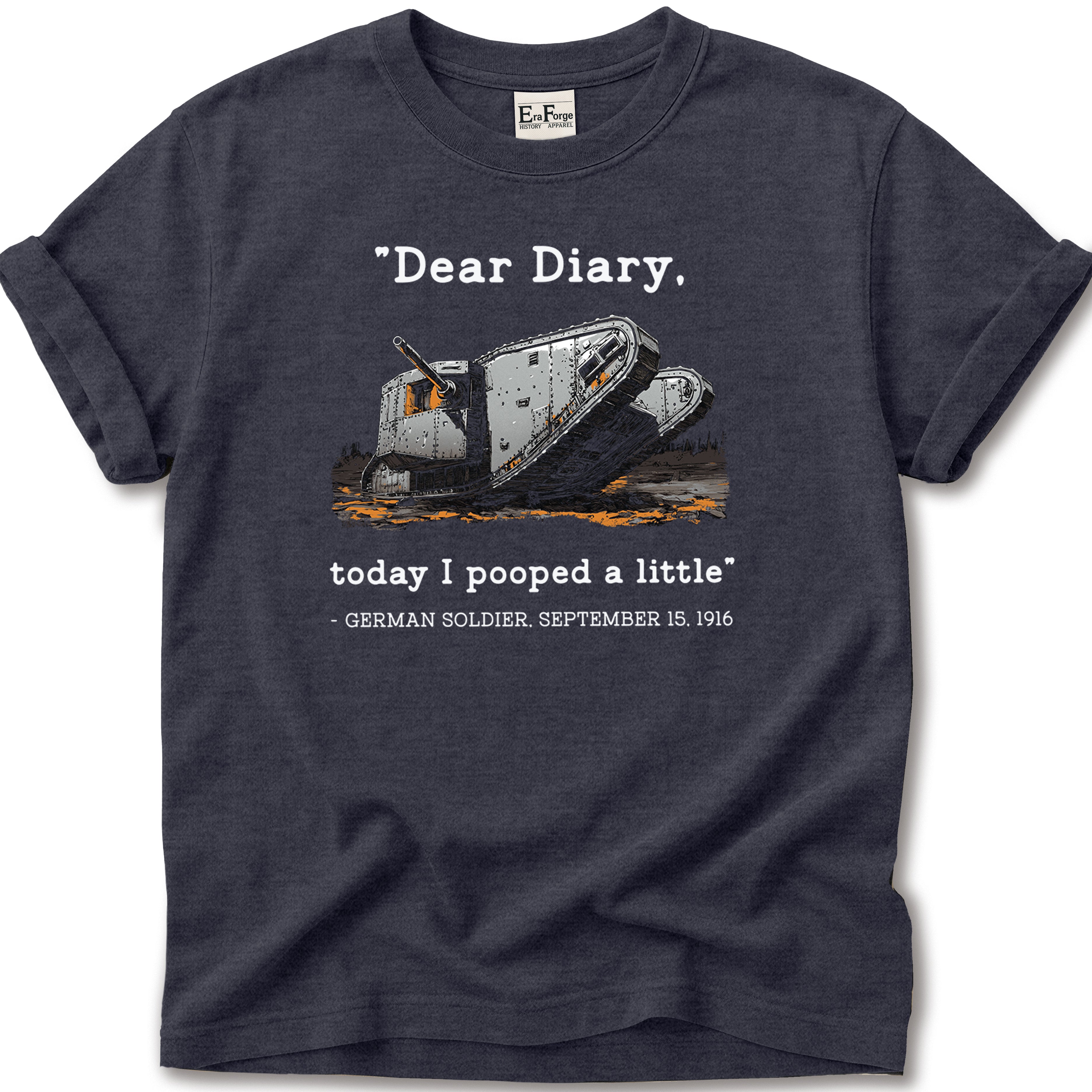 WW1 Tank Reaction Funny T-Shirt