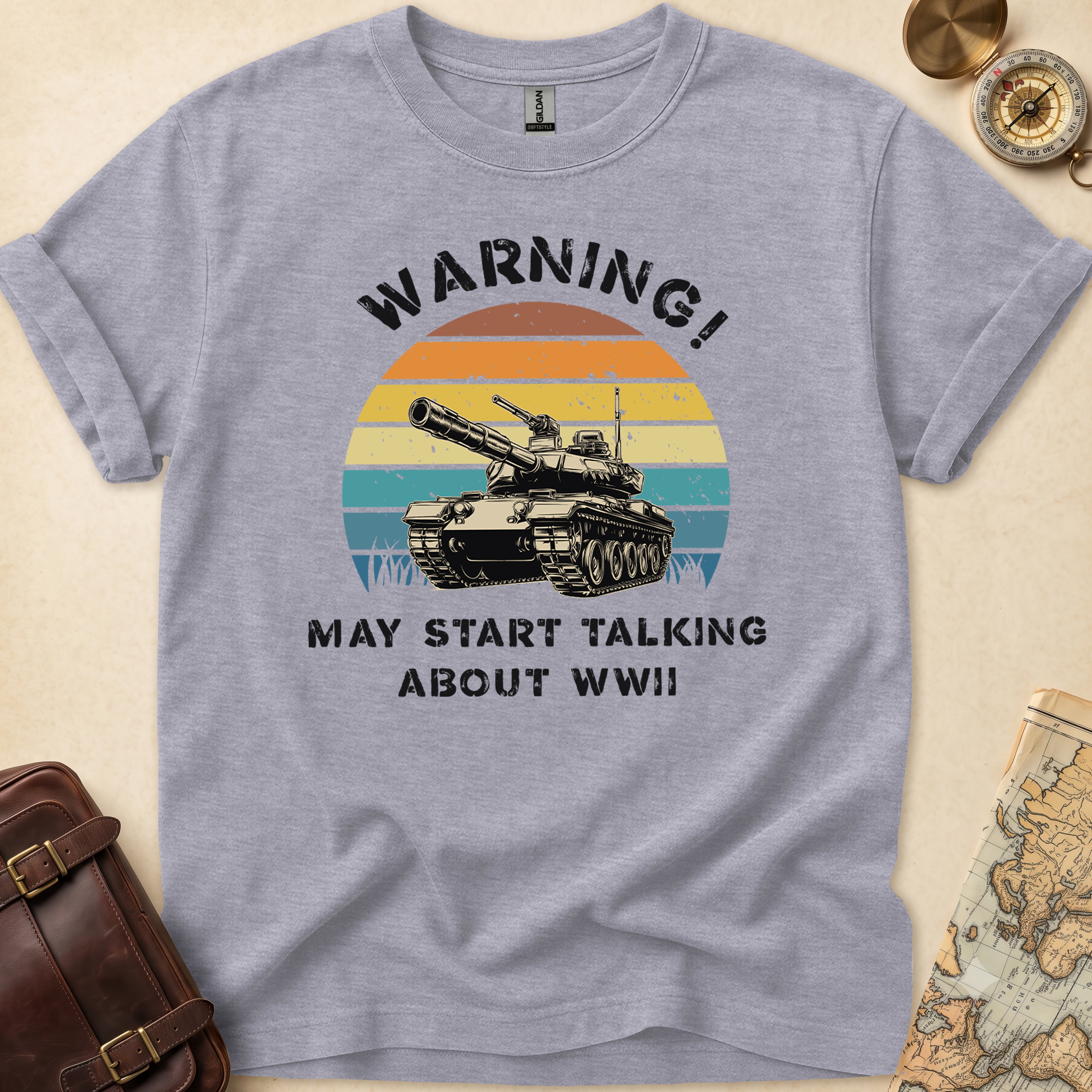 May Talk About WWII T-Shirt