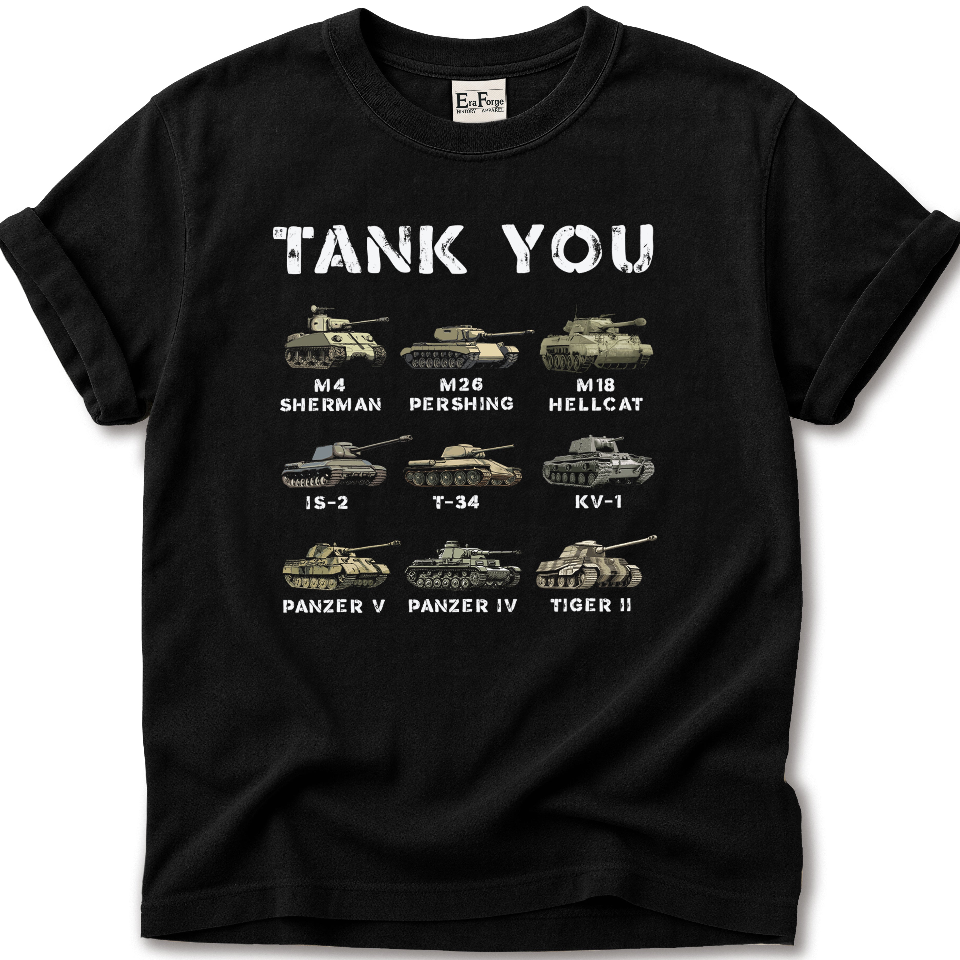 Tank You Funny Military T-Shirt