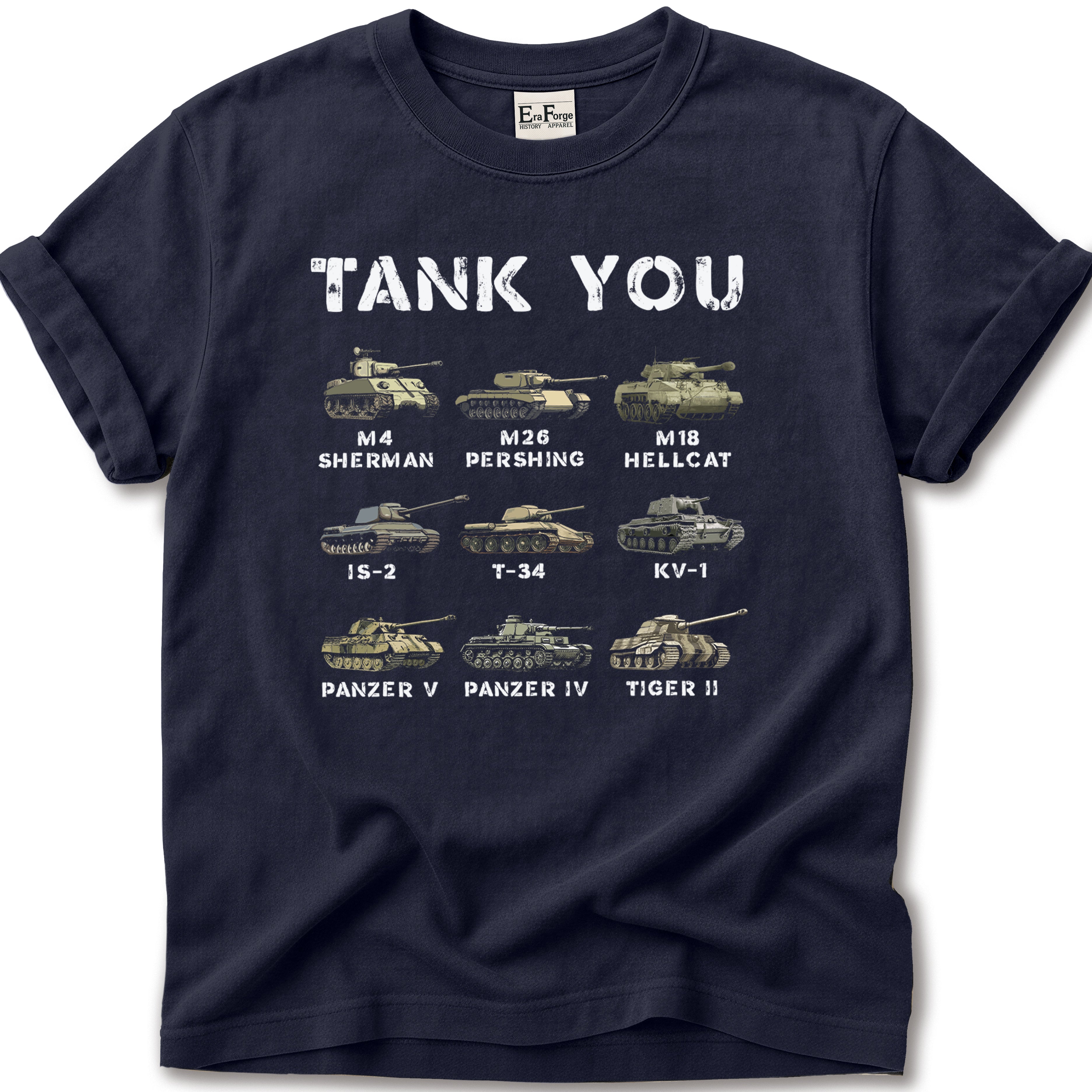 Tank You Funny Military T-Shirt