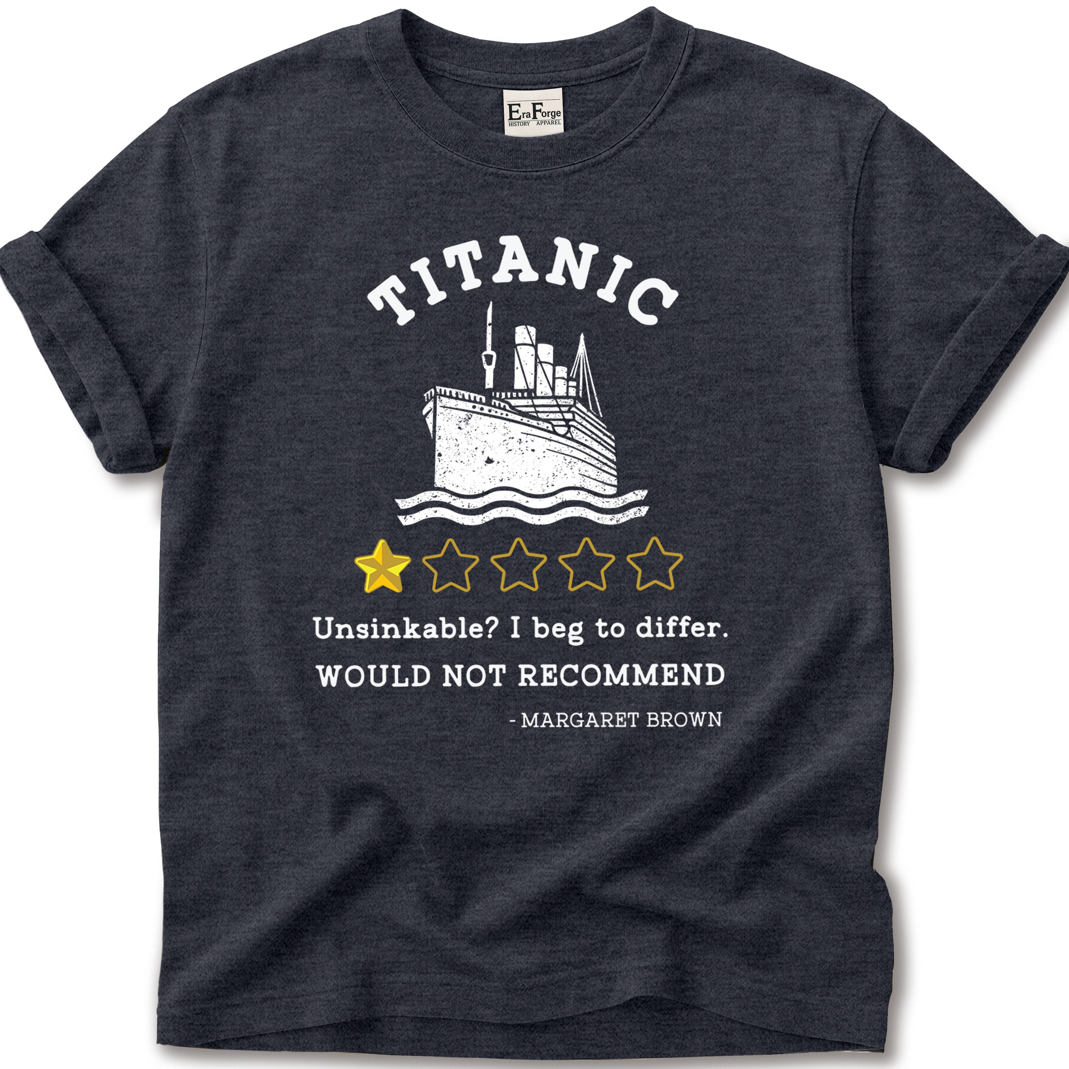 Titanic Funny Bad Review T-Shirt