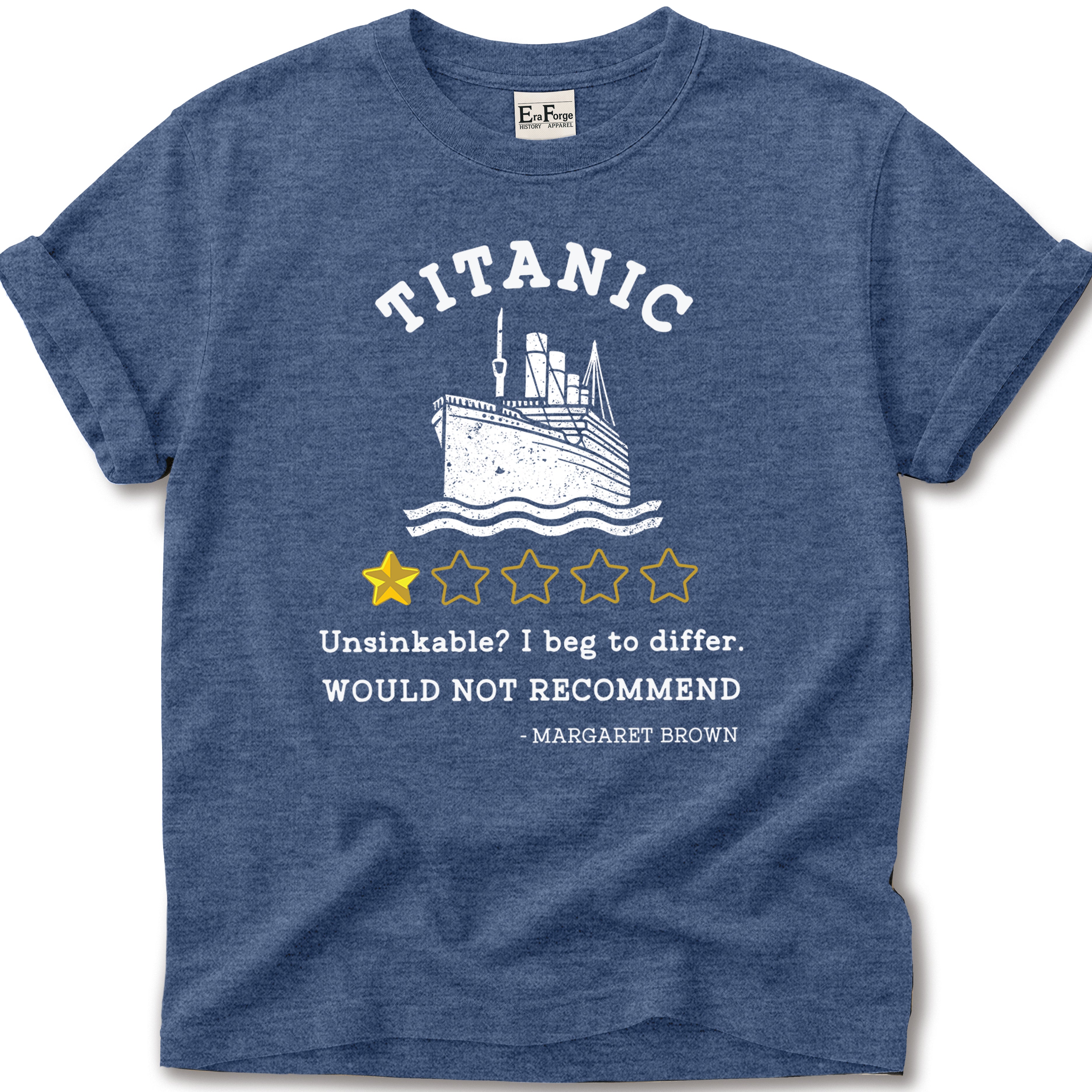Titanic Funny Bad Review T-Shirt