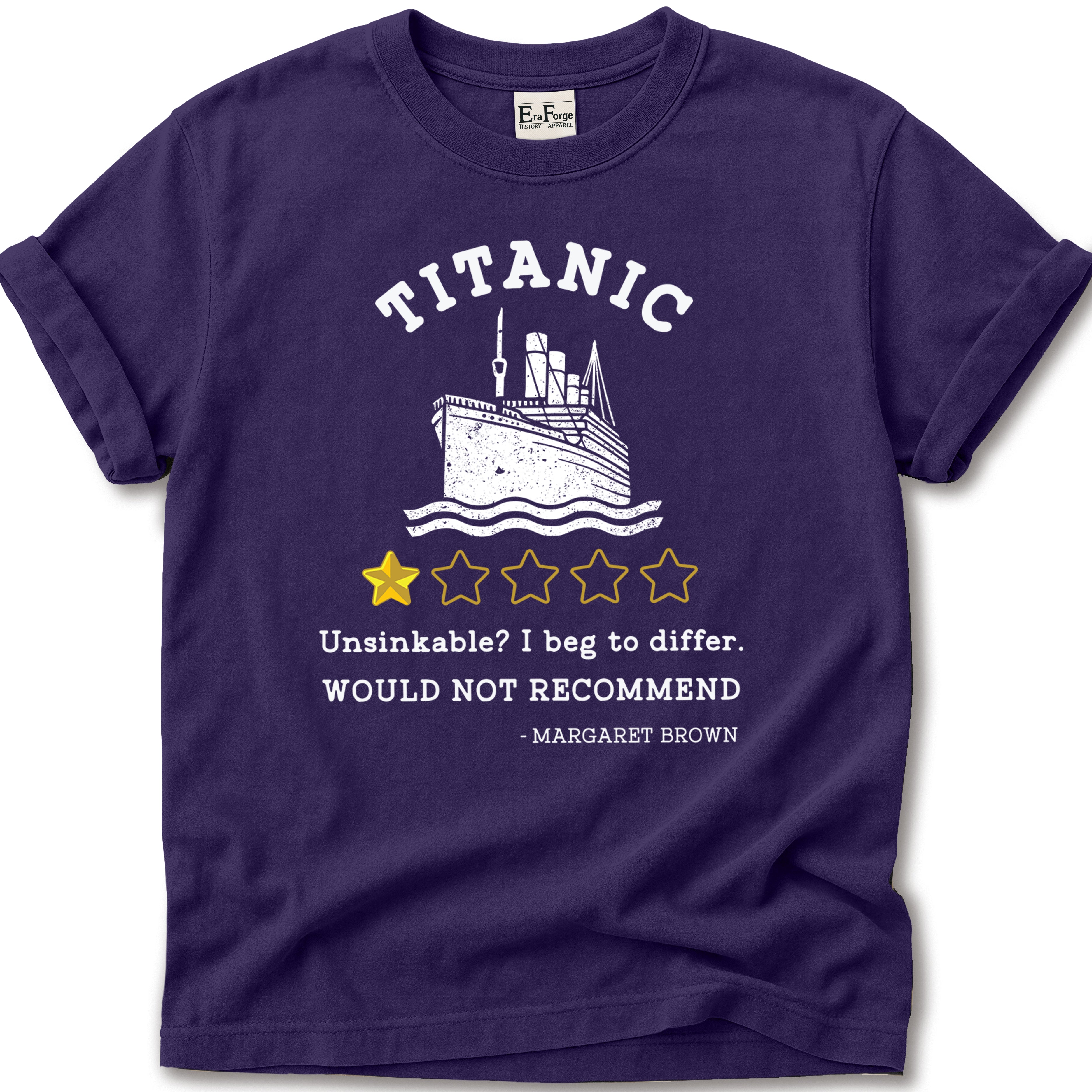 Titanic Funny Bad Review T-Shirt