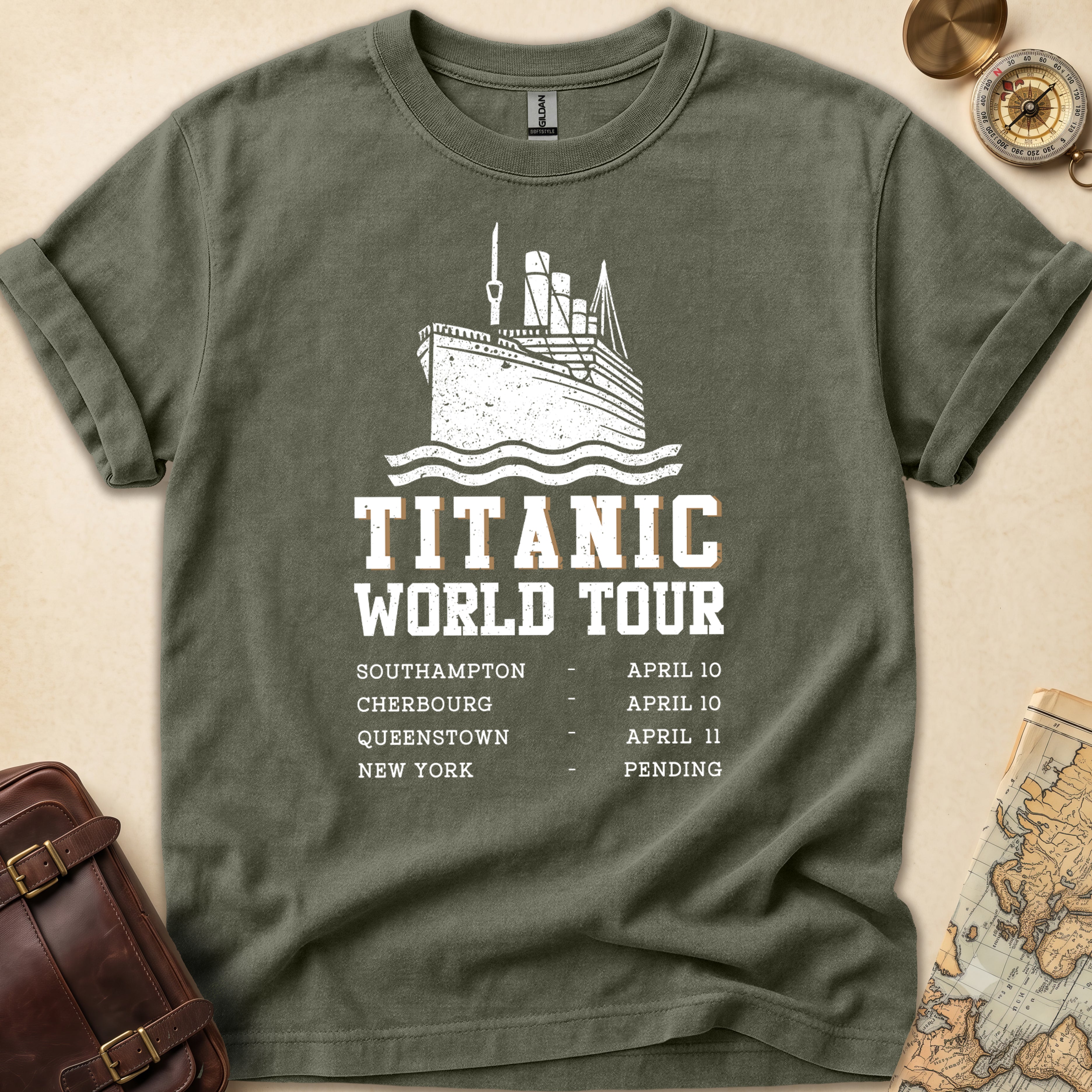 Titanic World Tour Funny T-Shirt