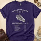 USS Portland Pacific Tour T-Shirt