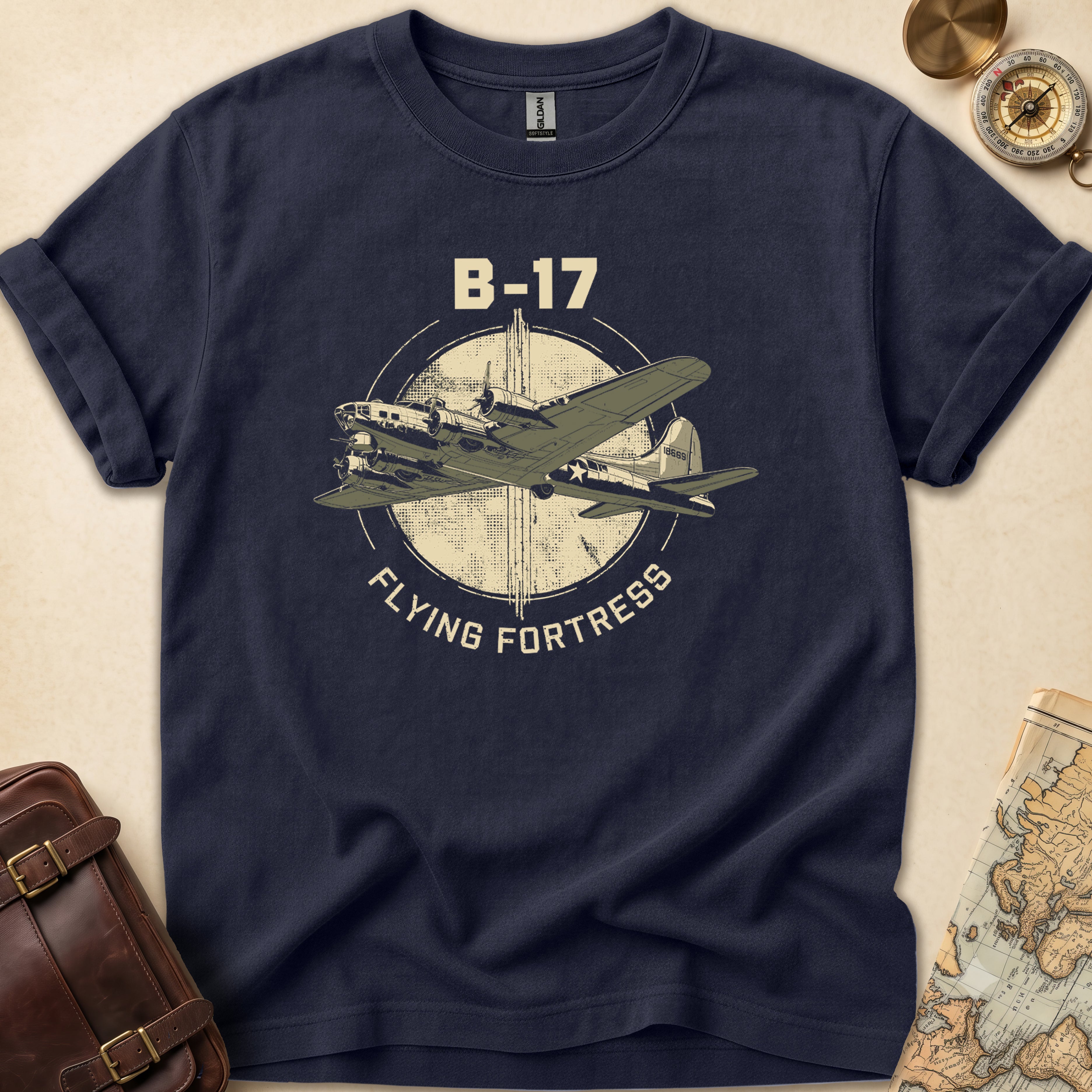 WWII B-17 Flying Fortress T-Shirt